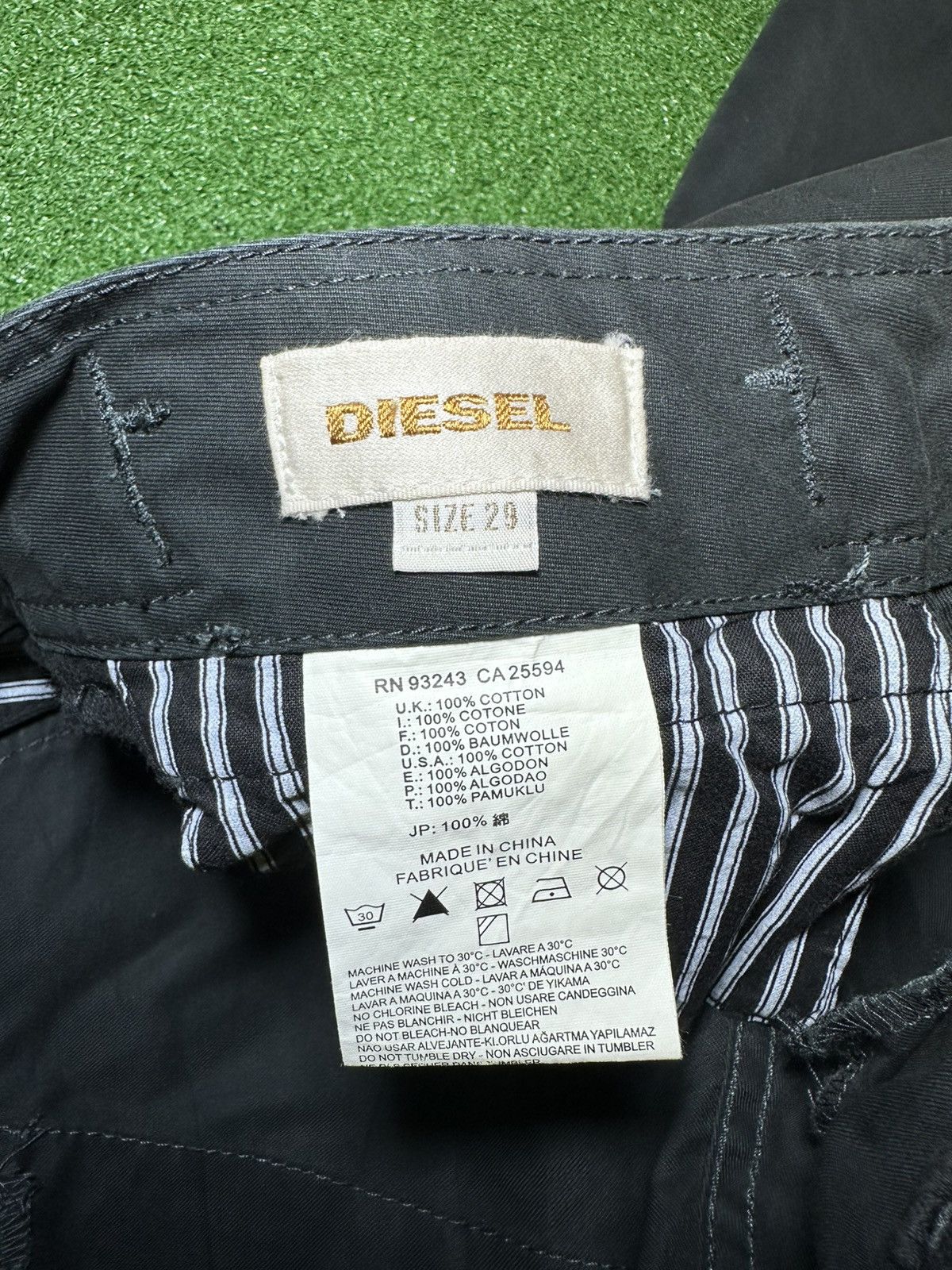 Diesel Diesel 2000s black Size US 33 - 8 Thumbnail