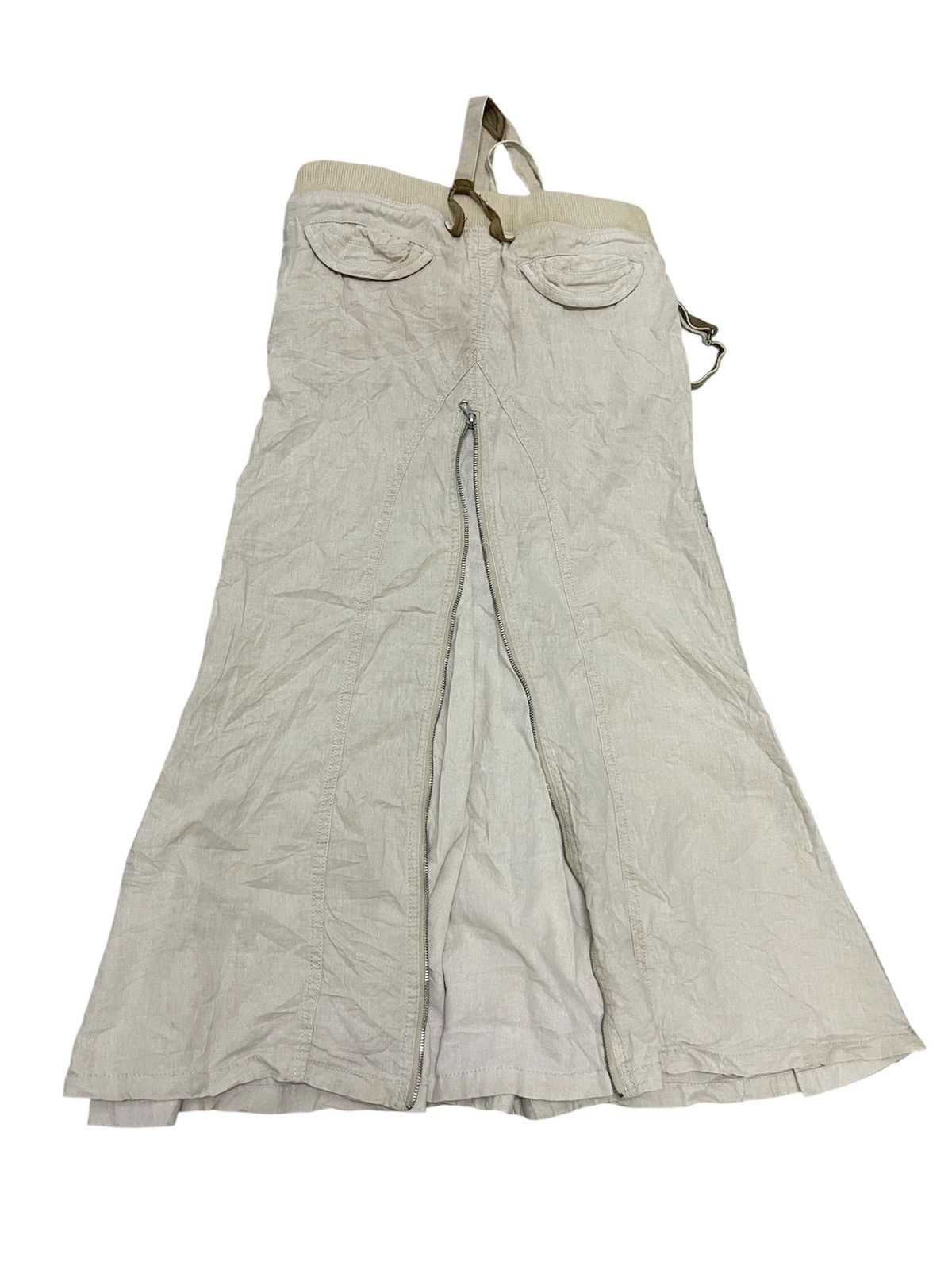 If Six Was Nine G.O.A Suspender Long Skrit Cream Size 32" / US 10 / IT 46 - 12 Thumbnail