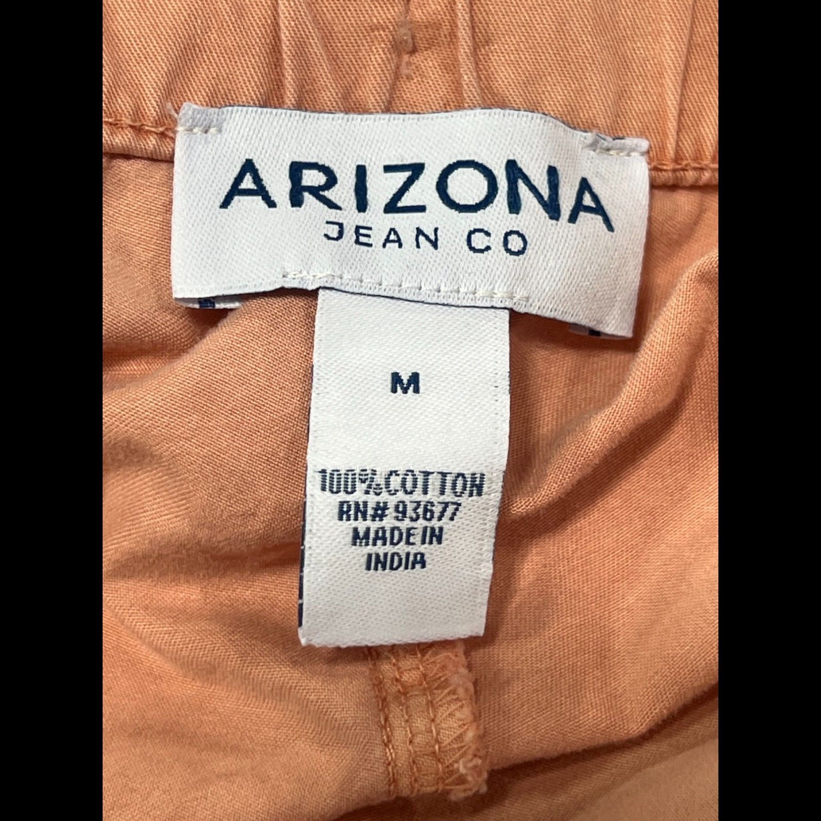 Arizona Jean Co. Arizona - Women's Low Rise Pull-On Short Juniors - Light Ora Size 34" / US 12 / IT 48 - 11 Thumbnail