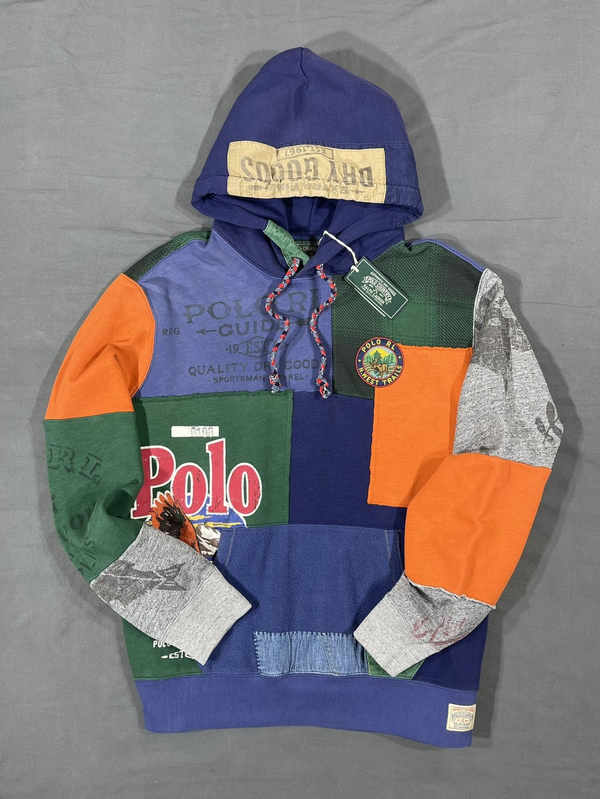 Polo Ralph Lauren Sportsman Country Mens XXL Patch Fly Fishing