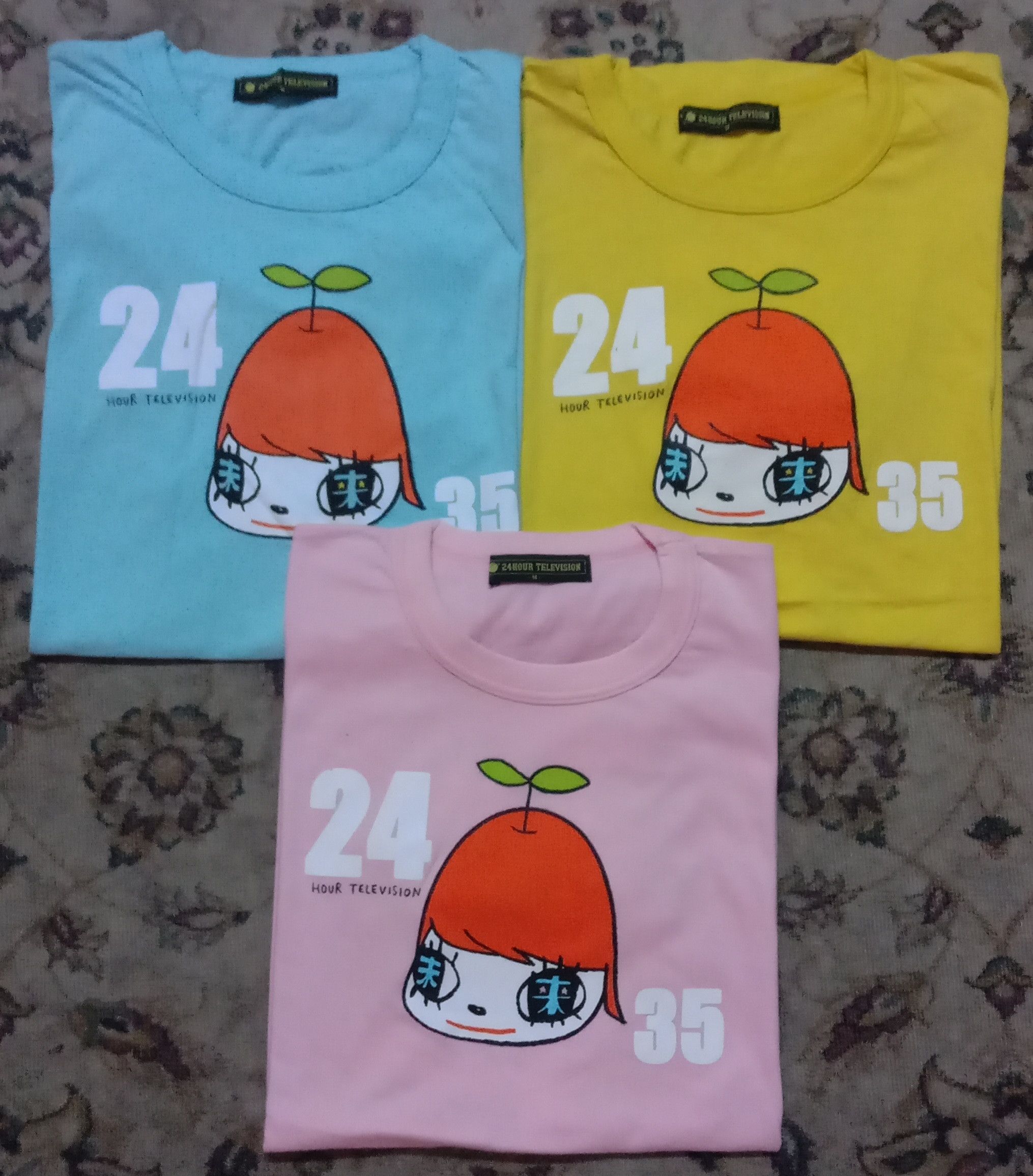 MoMA Set of 3 Vintage Yoshitomo Nara Tshirt Murakami Kaws Size S / US 4 / IT 40 - 1 Thumbnail