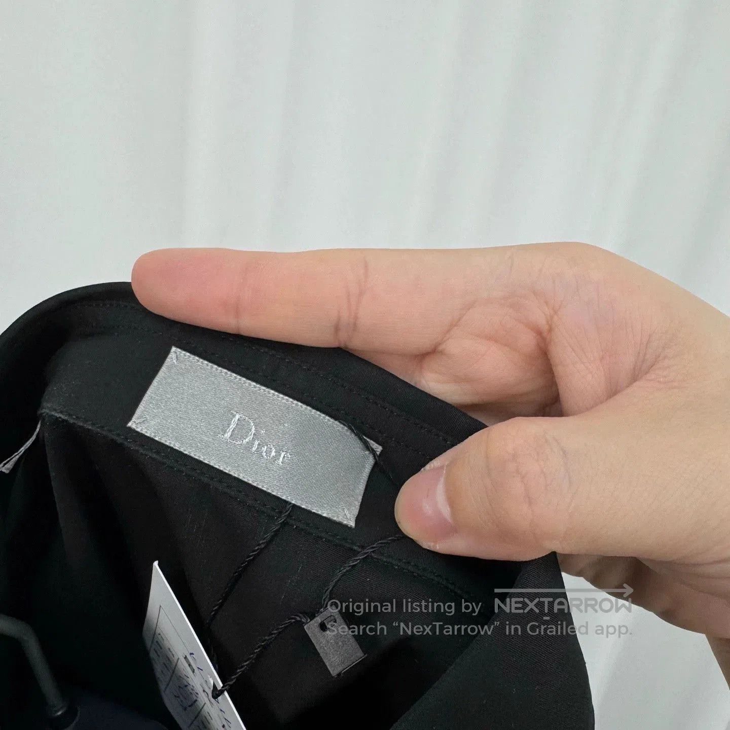 Dior Dior Black Long Sleeve Shirt with Sequin Bee. Size US S / EU 44-46 / 1 - 5 Thumbnail