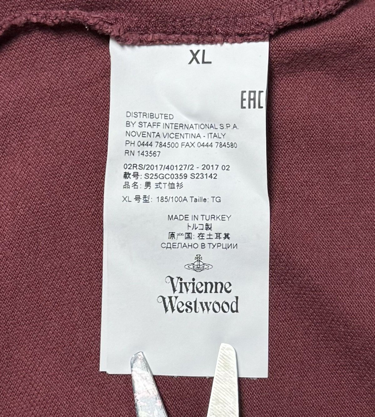 Vivienne Westwood Vivienne Westwood Small Logo Cotton Polo Shirt Size US XL / EU 56 / 4 - 12 Thumbnail