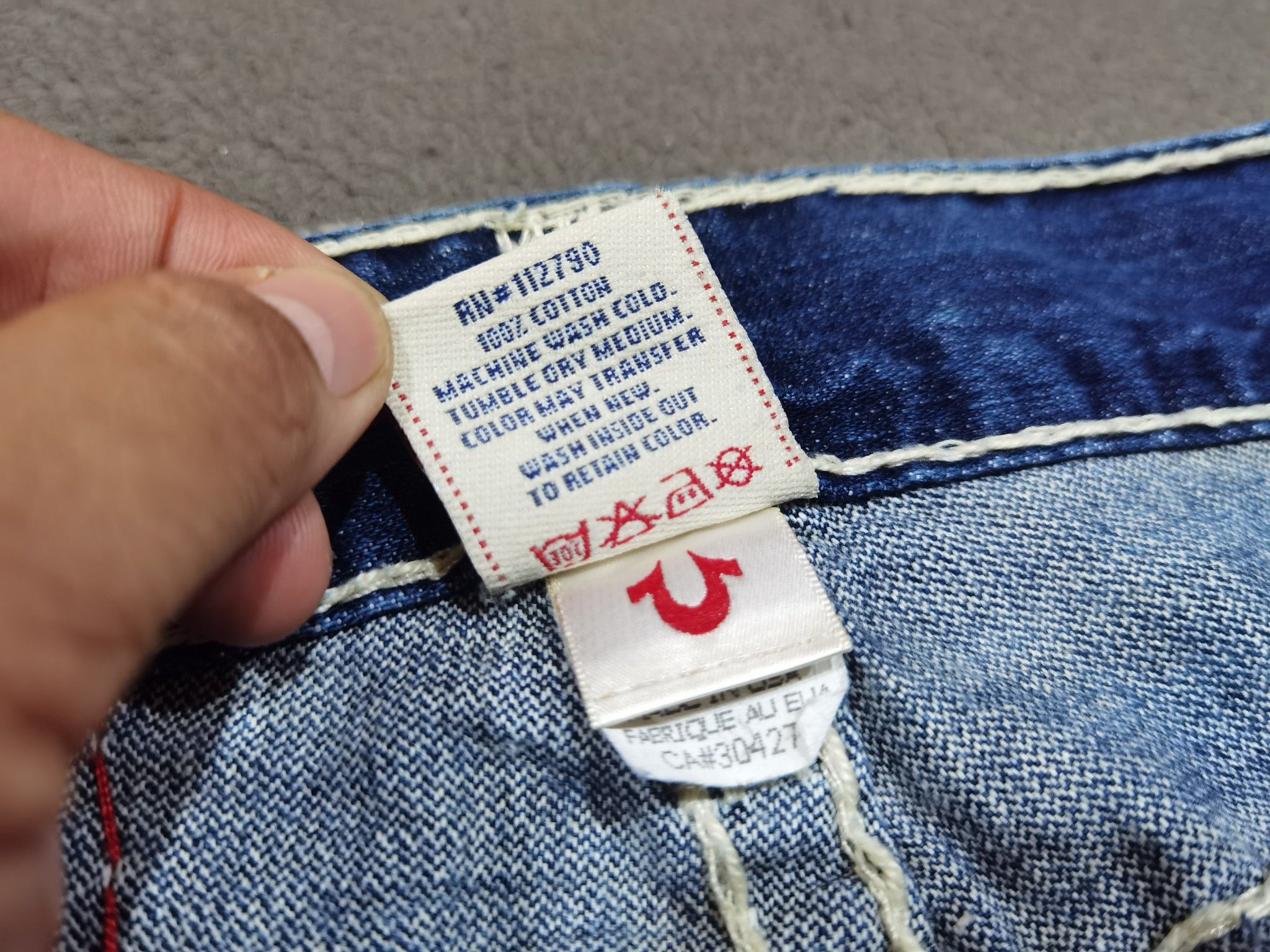 True Religion TRUE RELIGION Bobby super T boot cut W32 7042 Size US 32 / EU 48 - 5 Thumbnail