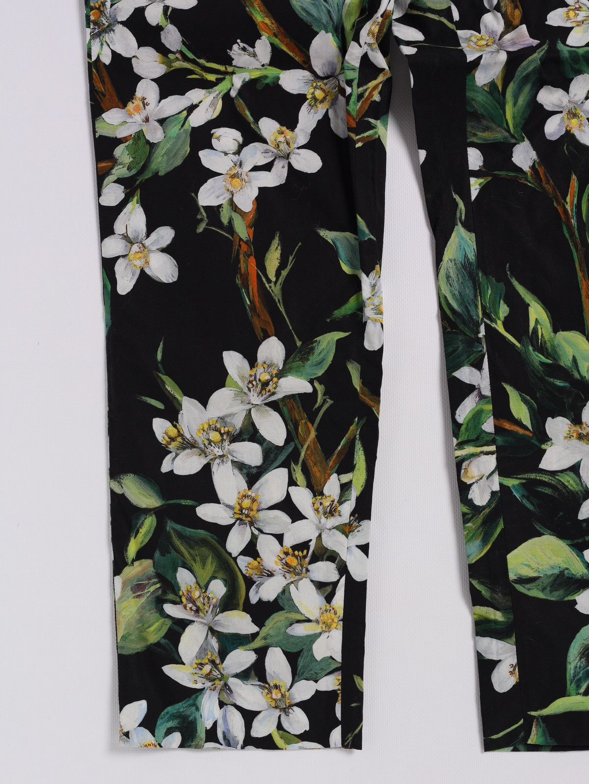 Dolce & Gabbana Dolce Gabbana Floral Flowers Jungle Printed Pants Trousers Size 25" / US 0 / IT 36 - 4 Thumbnail