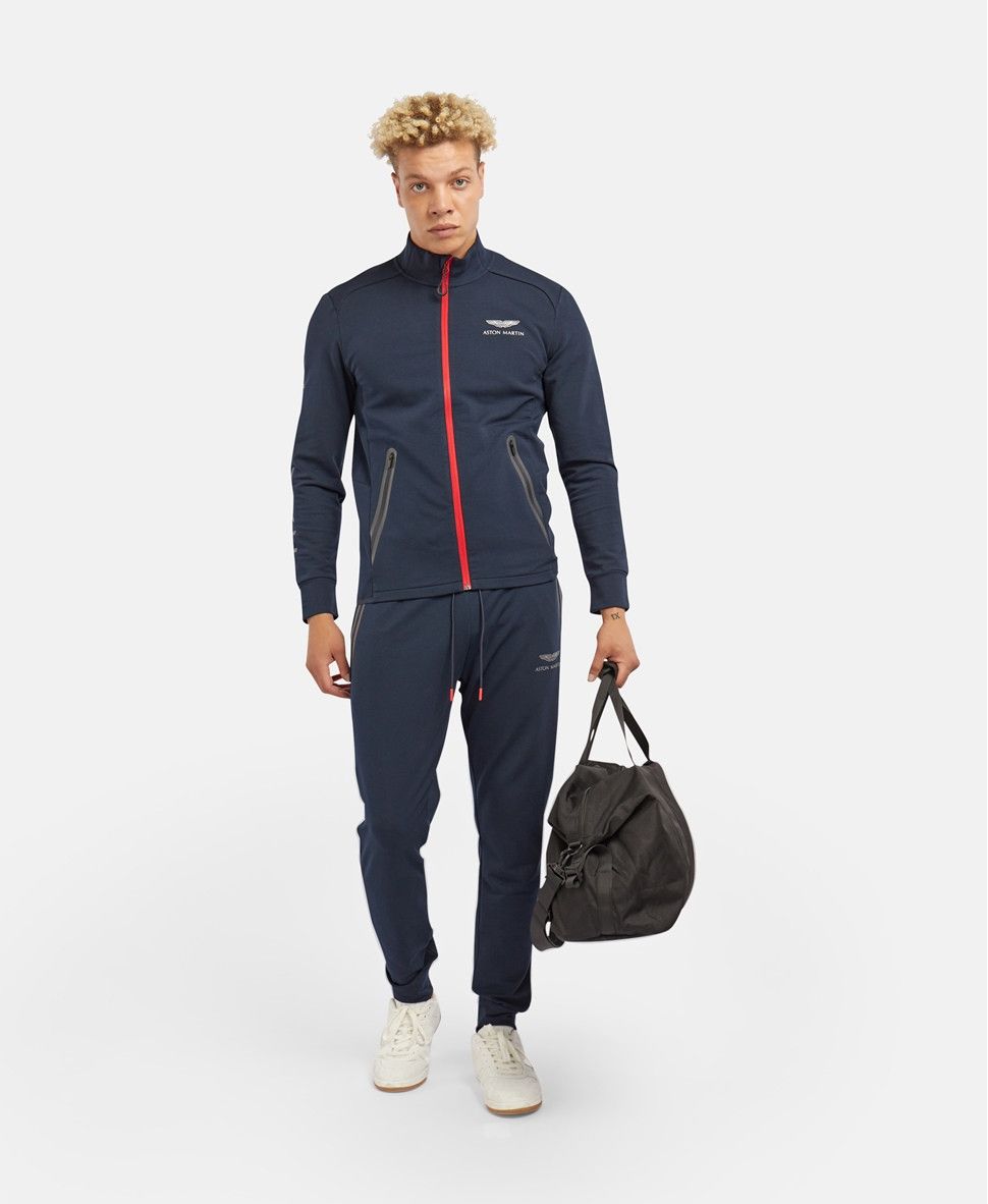 image of Hackett Aston Martin Racing Tracksuit Navy Men's Size L