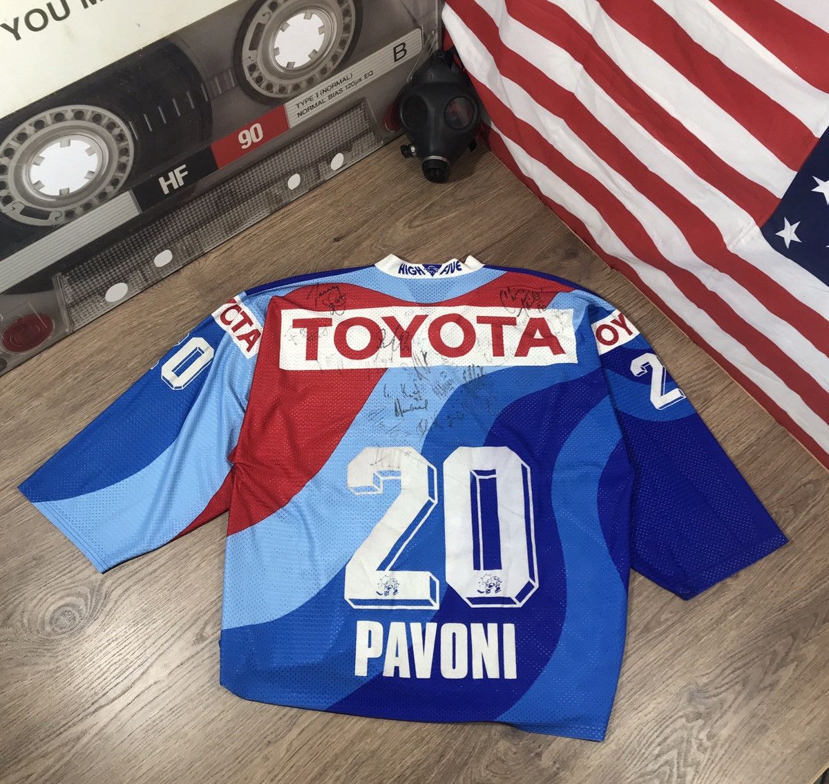 NHL EHC KLOTEN Hockey Jersey 1990/1995 Shirt #20 Reto Pavoni Size US XL / EU 56 / 4 - 9 Thumbnail