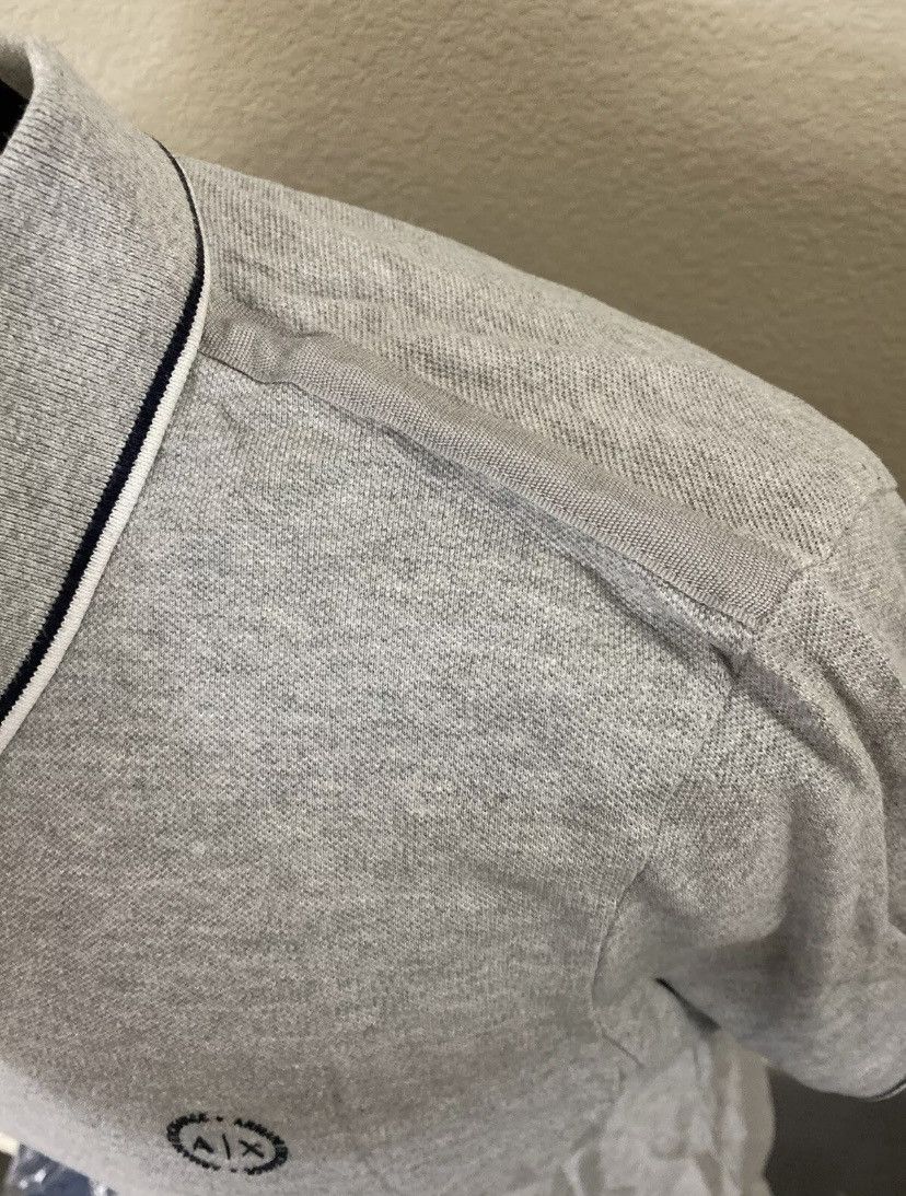 Armani Exchange AX Armani Exchange grey logo decal contrast polo large Size US L / EU 52-54 / 3 - 7 Thumbnail