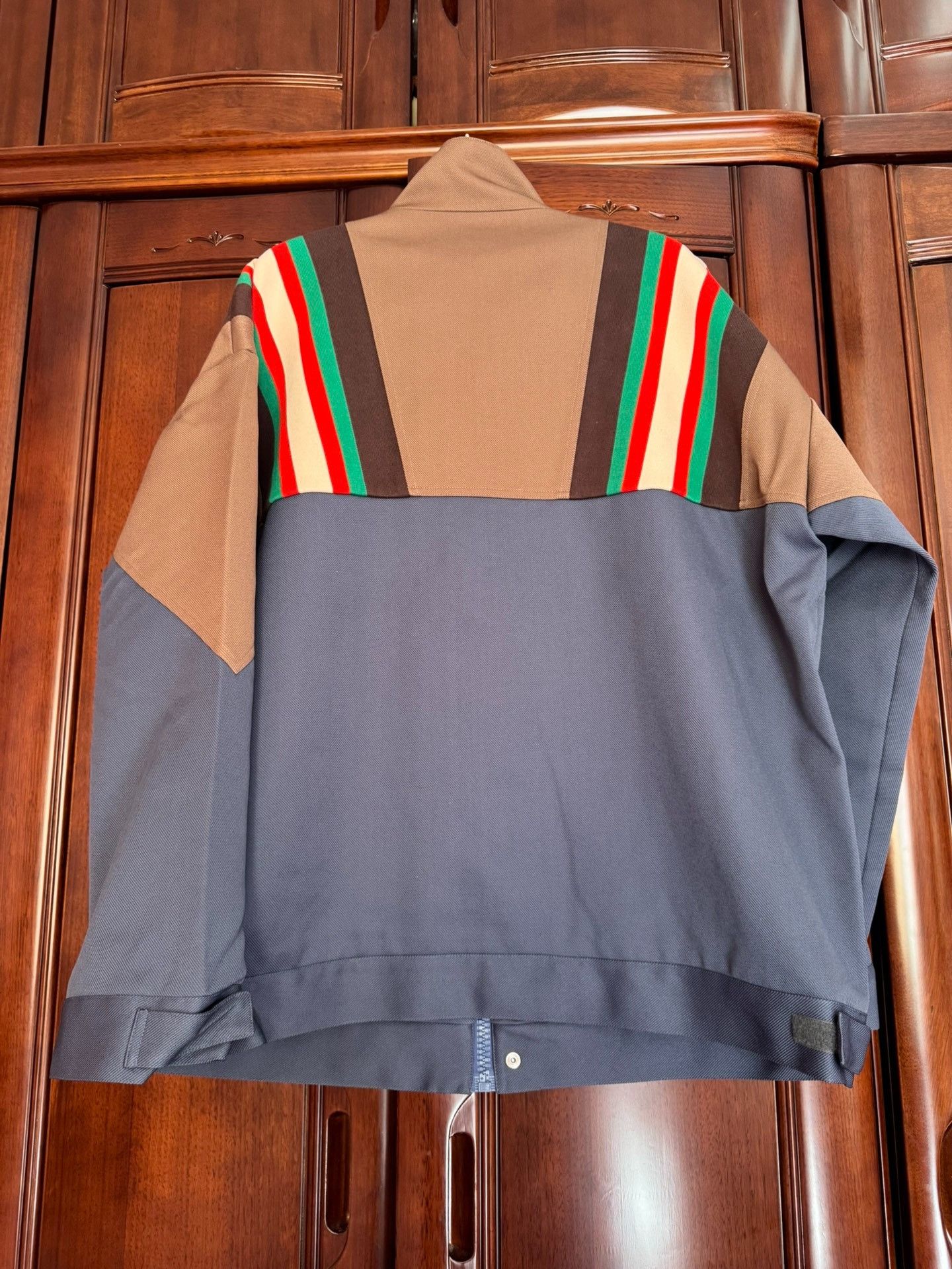 Gucci Gucci Stripe stitching letter logo zipper jacket 2501-Nexta Size US L / EU 52-54 / 3 - 2 Thumbnail