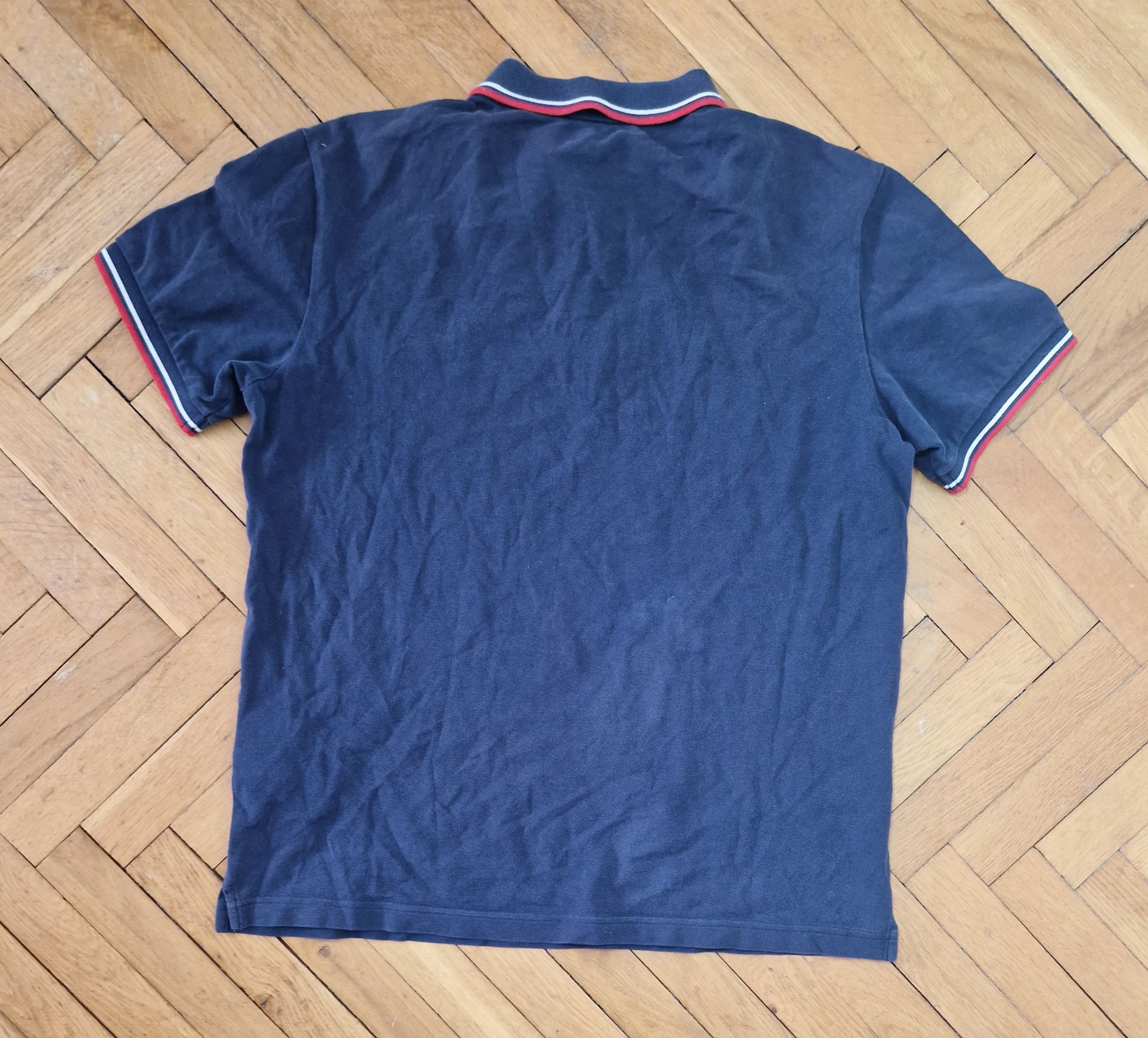 Prada Prada navy polo t-shirt Size US XL / EU 56 / 4 - 2 Thumbnail