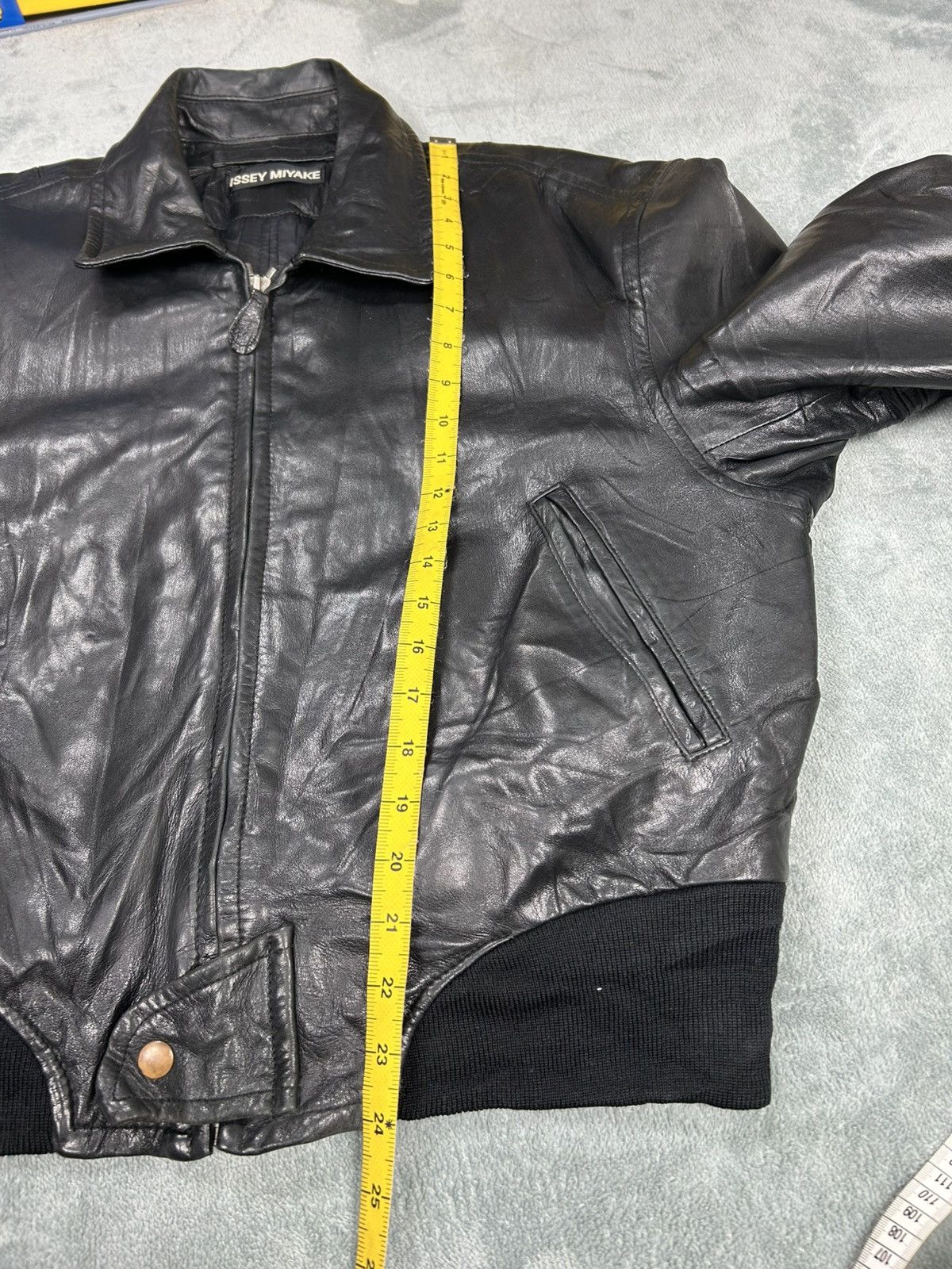 Issey Miyake Vintage Issey Miyake Leather Jacket Size US M / EU 48-50 / 2 - 14 Thumbnail