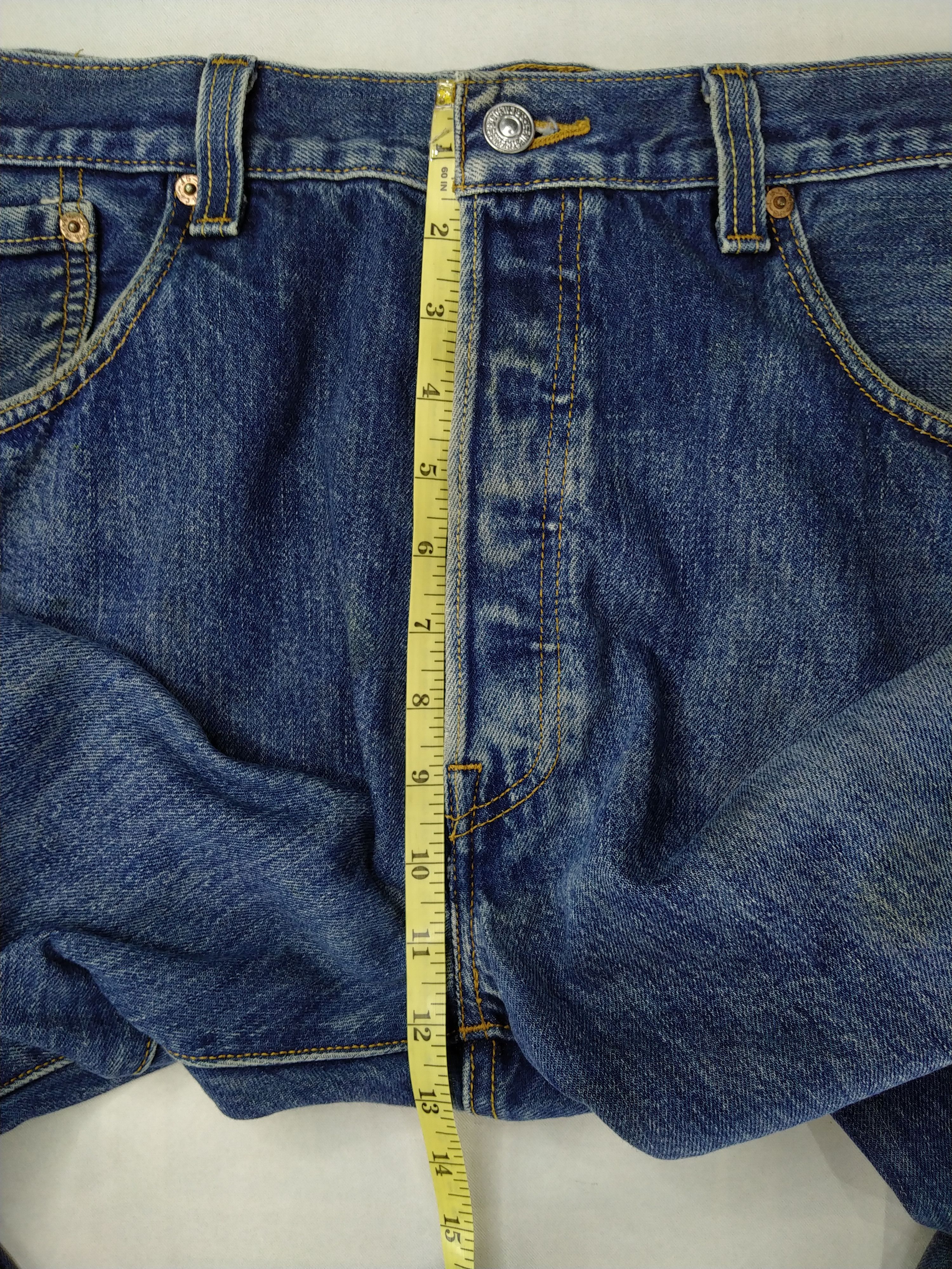 Japanese Brand Dirty Blue Vintage Levi's 501 Denim 38x31.5-JN288 Size US 38 / EU 54 - 6 Thumbnail