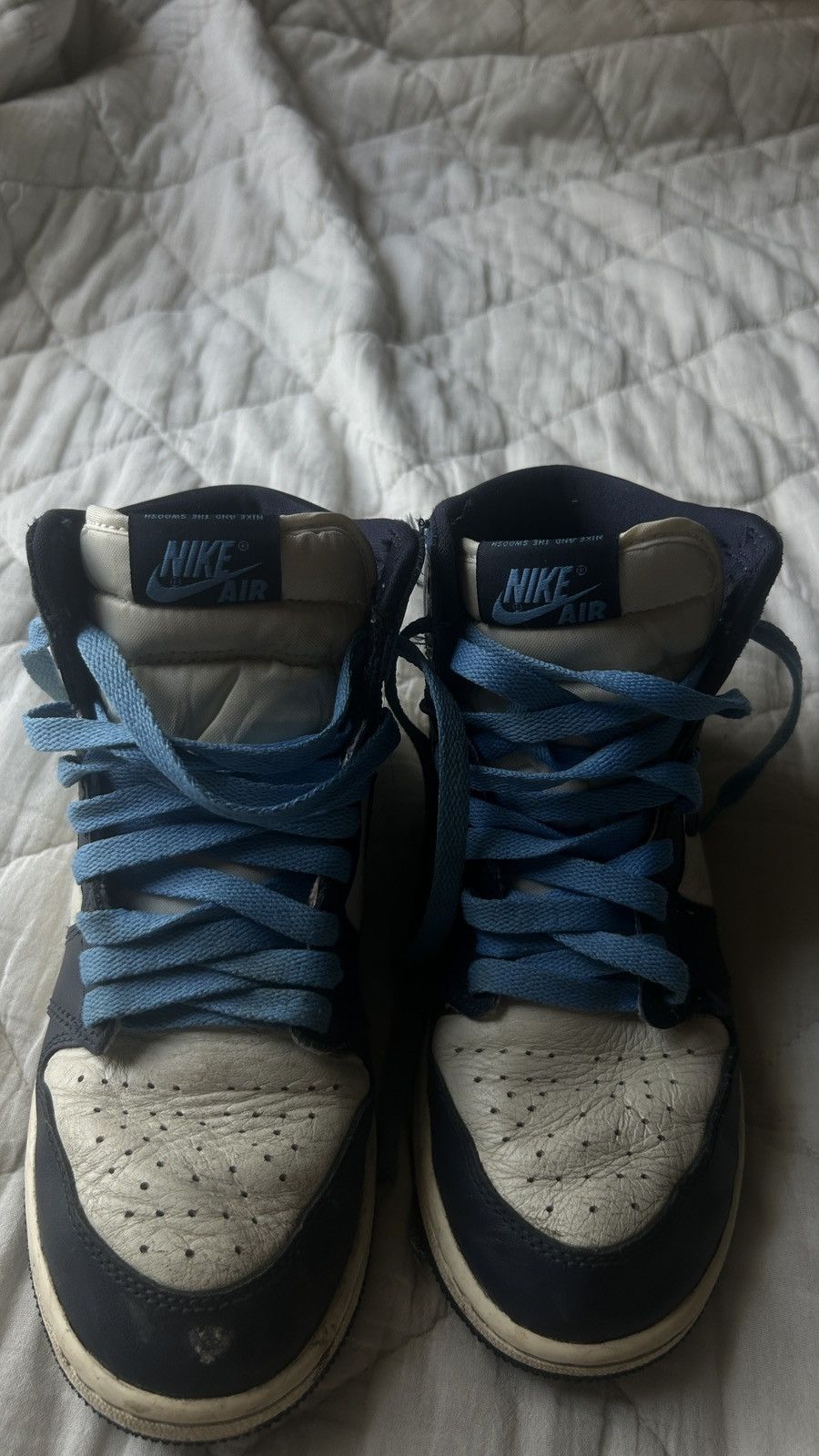 Nike Jordan 1 retro high obsidian blue Size US 6 / EU 39 - 6 Thumbnail