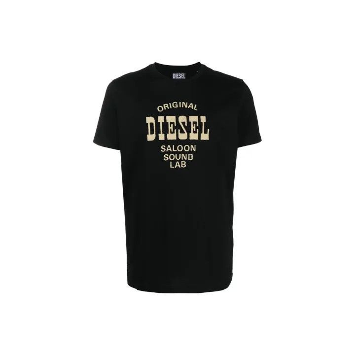 Diesel Diesel Original Logo Printed T-Shirt for Men 0079 Size US S / EU 44-46 / 1 - 1 Thumbnail
