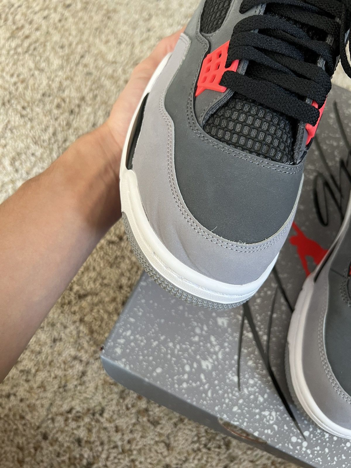 Jordan Brand Jordan Retro 4 infrared Size US 9 / EU 42 - 9 Thumbnail