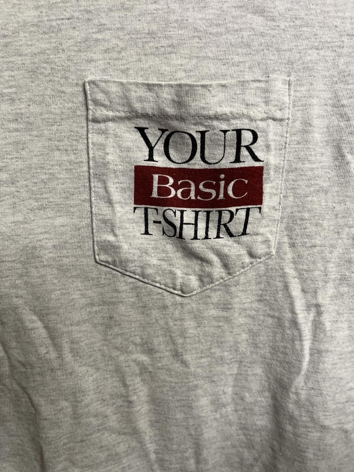 Designer VTG Basic Cigarettes T-shirt Keep it Basic Tee Made in USA Size US XL / EU 56 / 4 - 4 Thumbnail