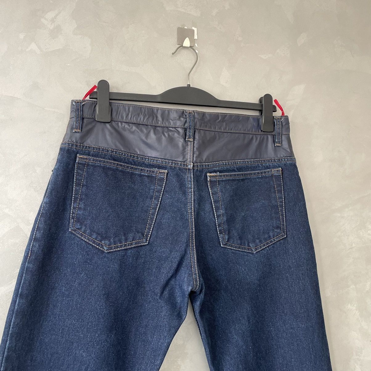 Prada Prada Linea Rossa 00’s Red Tab Jeans Size US 34 / EU 50 - 4 Thumbnail