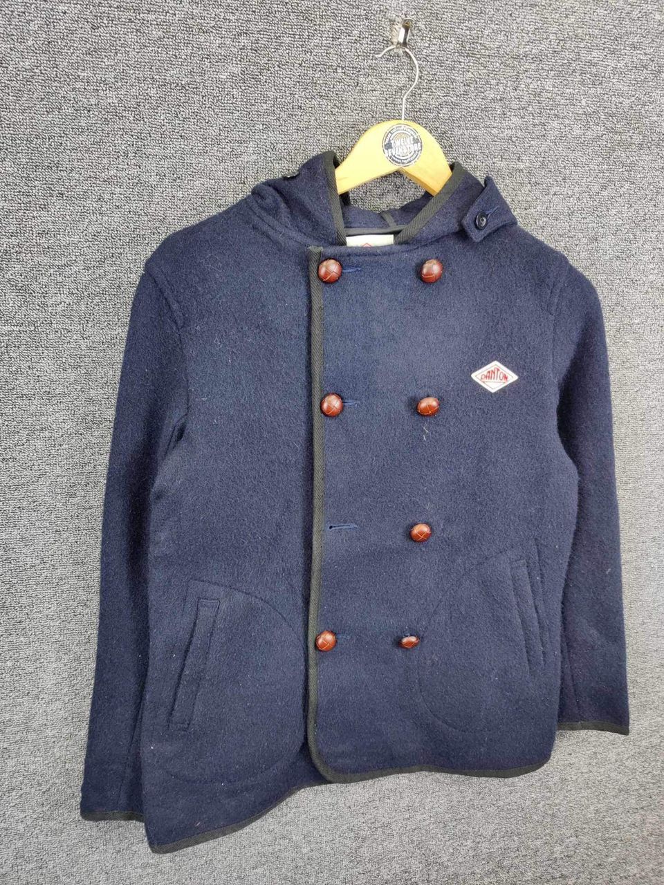 Danton Danton Vetements De Travail Double Breasted Wool Coat Size US M / EU 48-50 / 2 - 5 Thumbnail