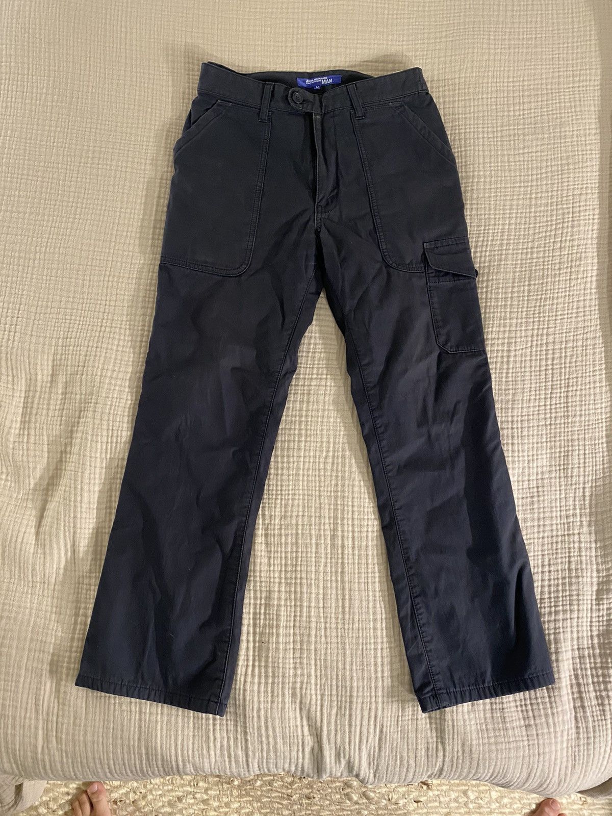 image of Comme Des Garcons x Junya Watanabe Cargo Pants in Navy, Men's (Size 30)