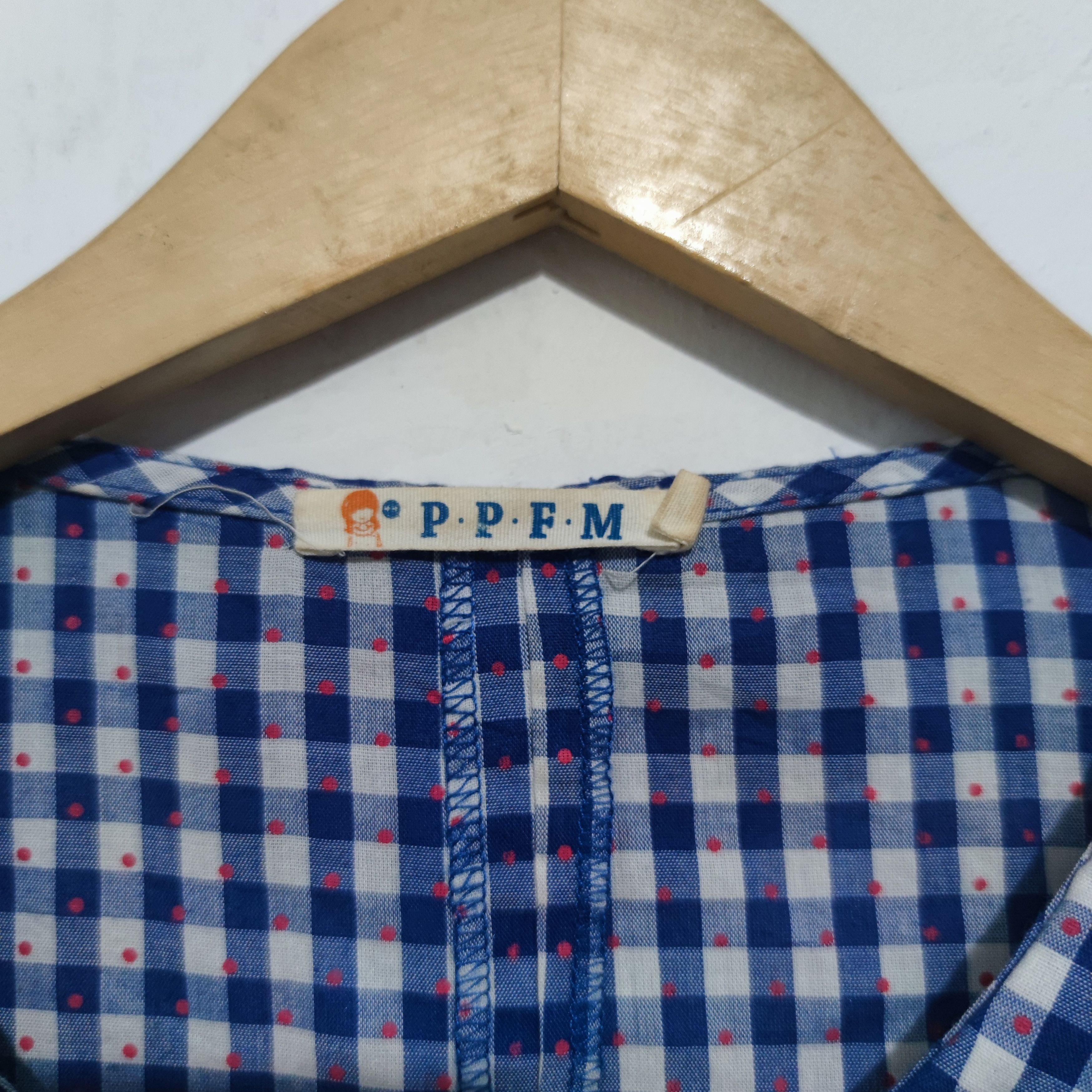 If Six Was Nine × Japanese Brand × Vintage ppfm long Shirt Size M / US 6-8 / IT 42-44 - 7 Thumbnail