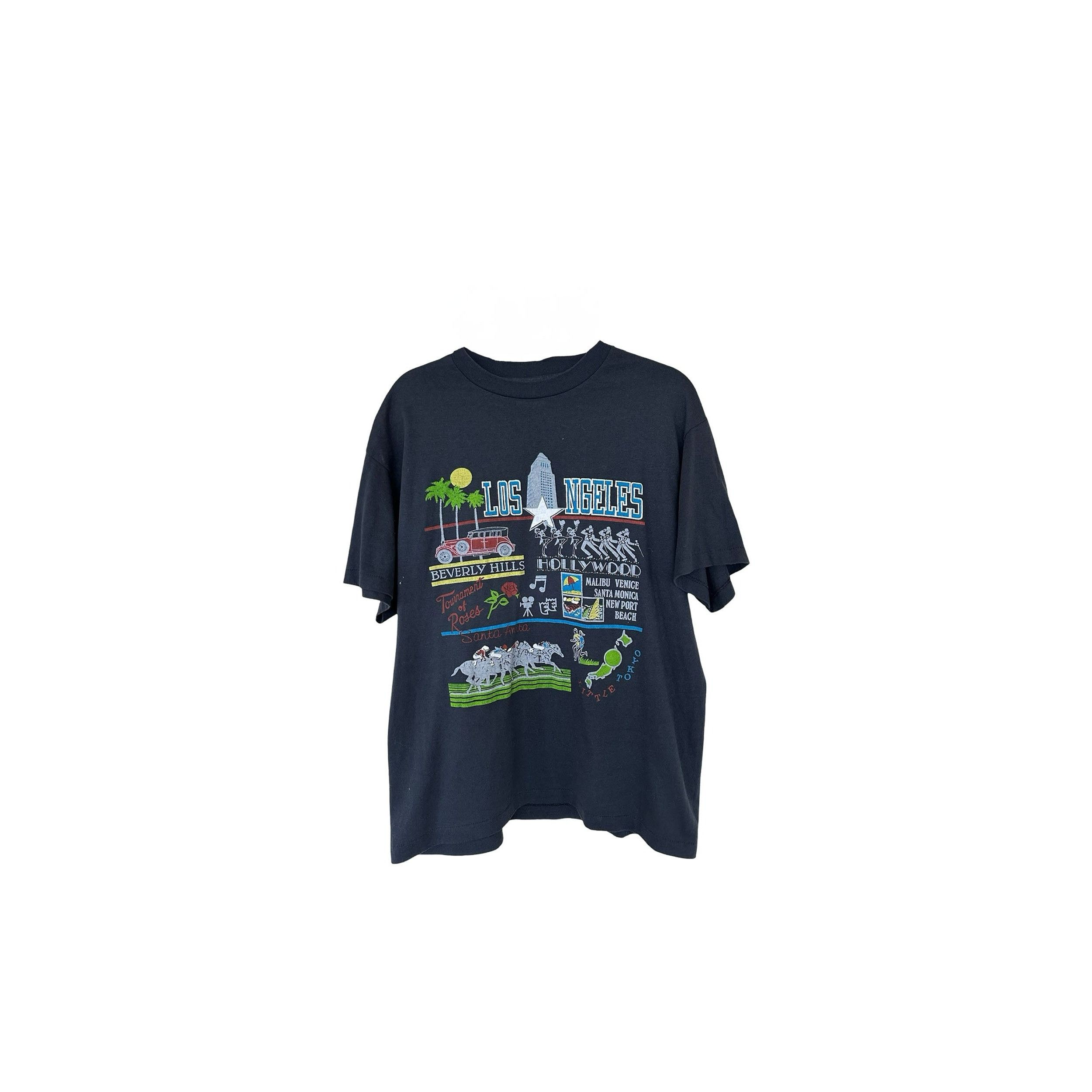 Vintage Los Angeles Beverly Hills 90s Tee Size US L / EU 52-54 / 3 - 1 Thumbnail
