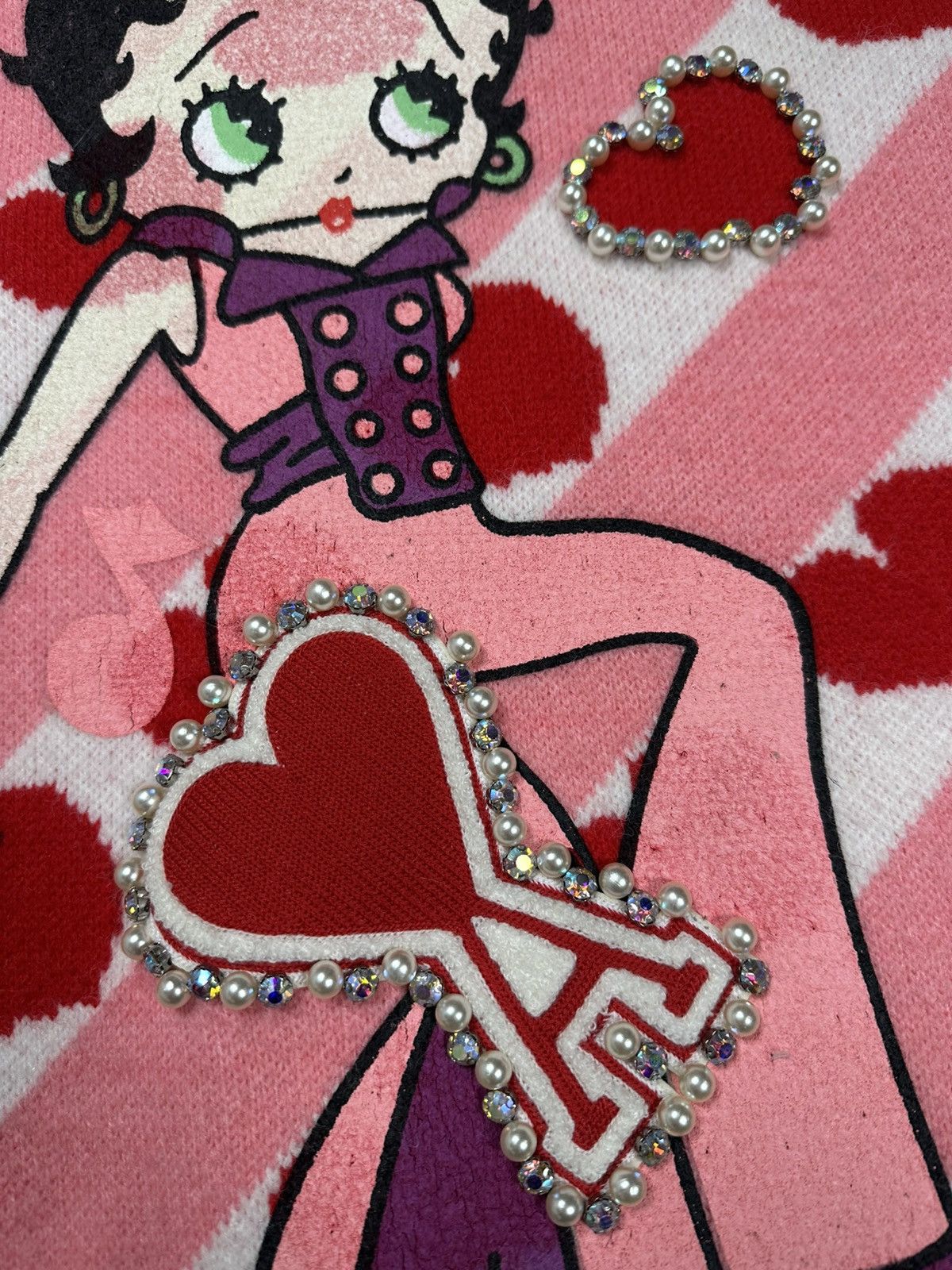 Cartoon Network × Vintage Vintage Y2K Betty Boop Cartoon Network Wool Sweater Size US L / EU 52-54 / 3 - 10 Thumbnail