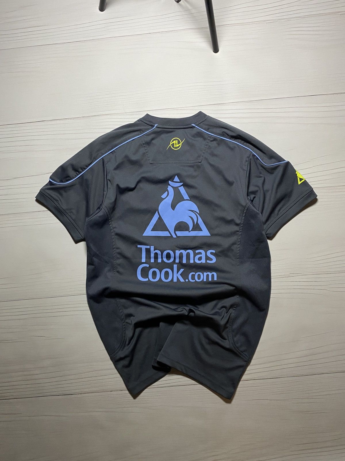 Le Coq Sportif × Vintage Vintage Manchester City training 2007 football y2k t shirt Size US M / EU 48-50 / 2 - 2 Thumbnail