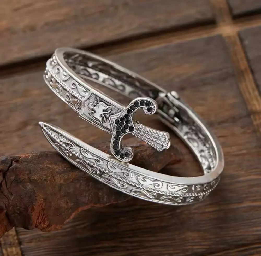 Jewelry Sword Shape Bracelet Size ONE SIZE - 6 Thumbnail