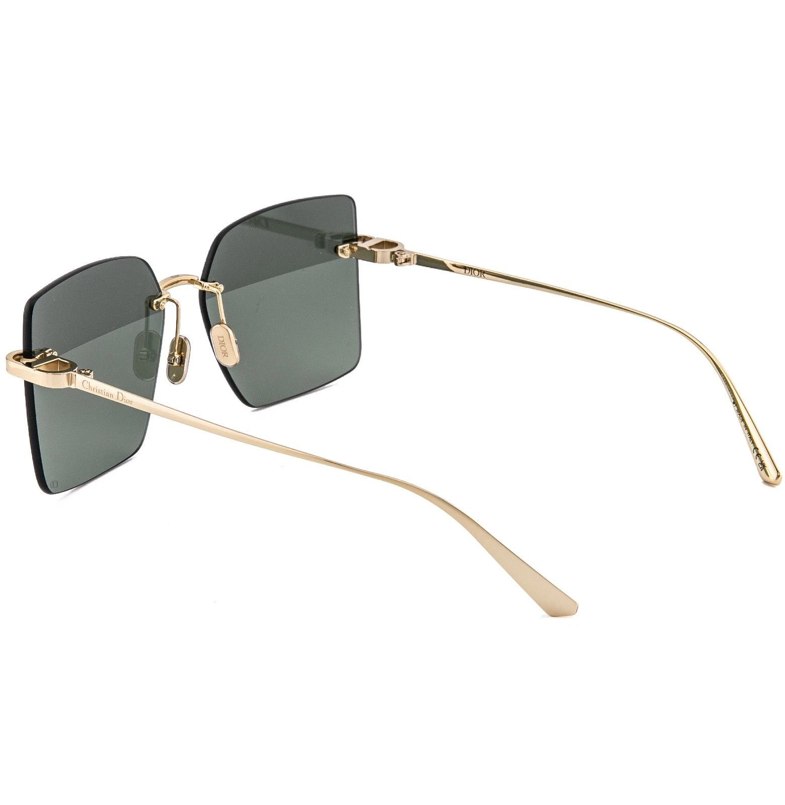 Christian Dior Monsieur CHRISTIAN DIOR CDIOR Gold Green Line S3U Sunglass CD40195U Size ONE SIZE - 4 Thumbnail