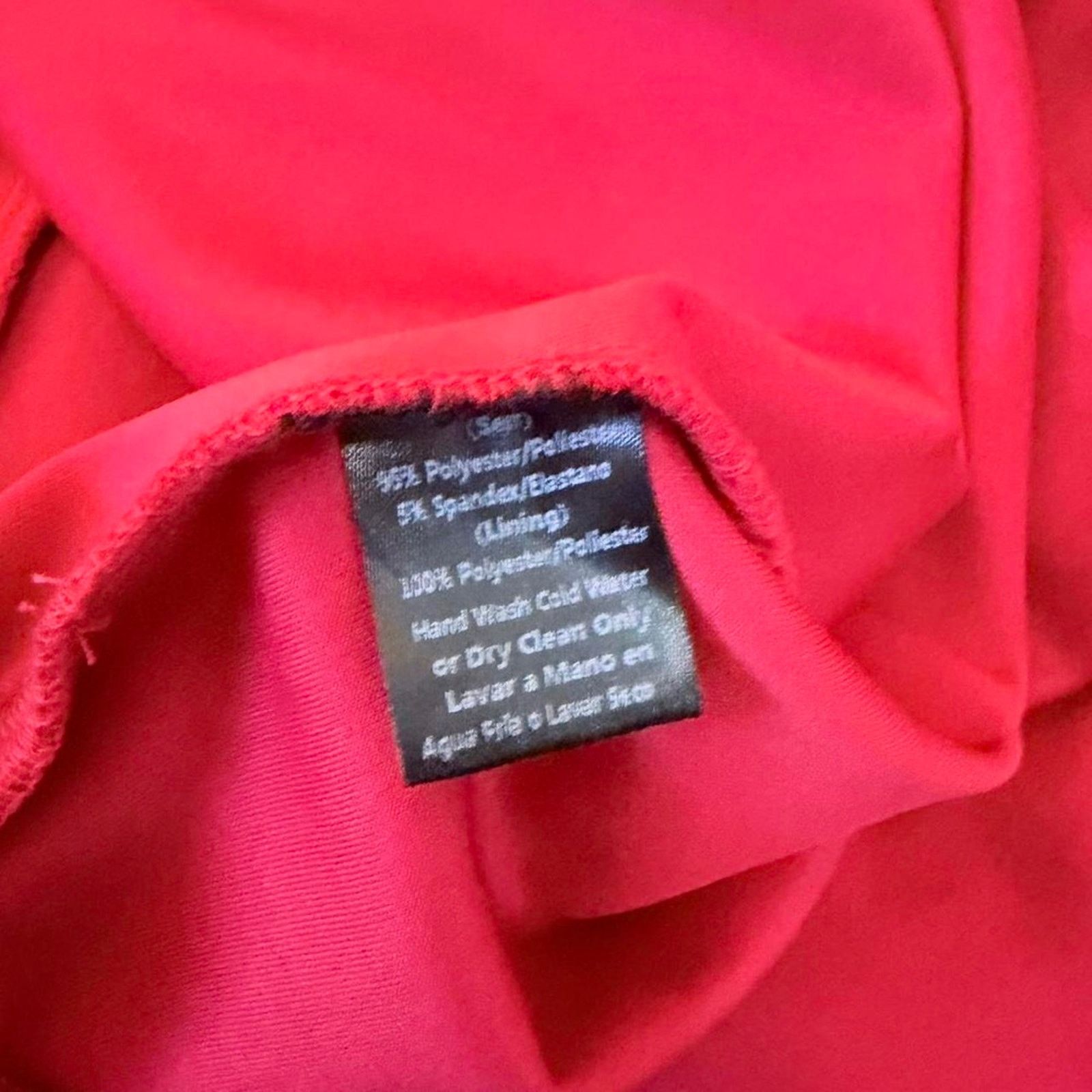 Other Red jumpsuit for plus size women 3XL Size 40" / US 18 - 6 Thumbnail
