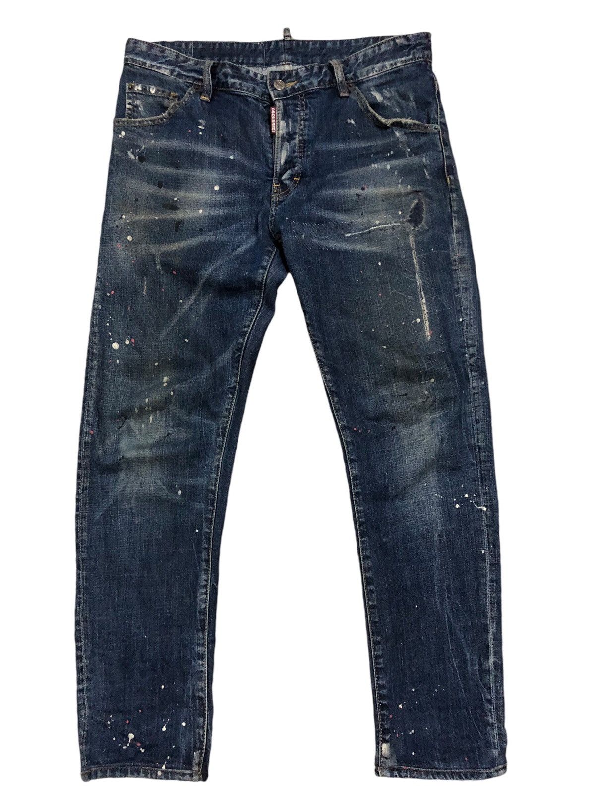 Dsquared2 Dsquared2 splash Paint denim pants Size US 32 / EU 48 - 1 Thumbnail