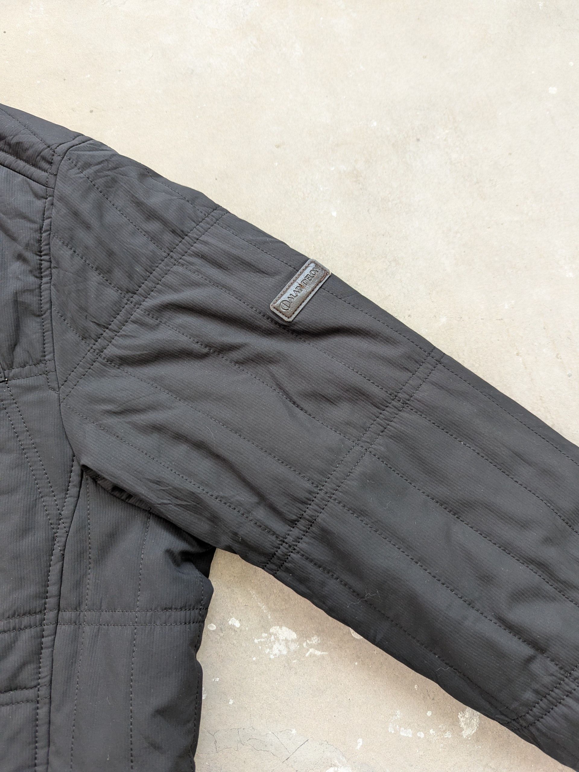 ALAIN DELON × Japanese Brand × Vintage Vintage 1990s Alain Delon Quilted Utility Jacket Size US L / EU 52-54 / 3 - 14 Thumbnail