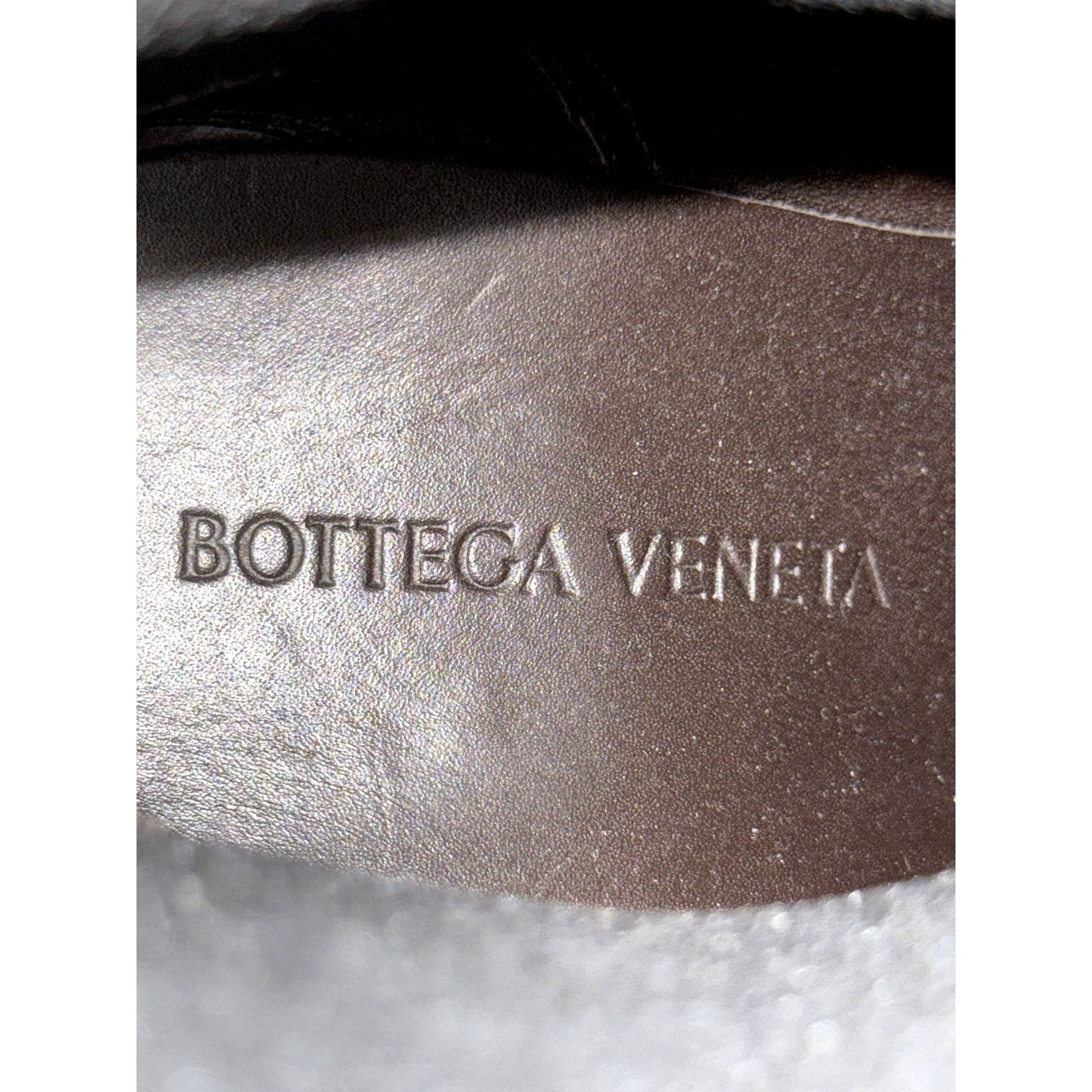 Bottega Veneta Bottega Veneta Black Leather Ankle Boots With Green Soles Si Size US 7.5 / IT 37.5 - 3 Thumbnail