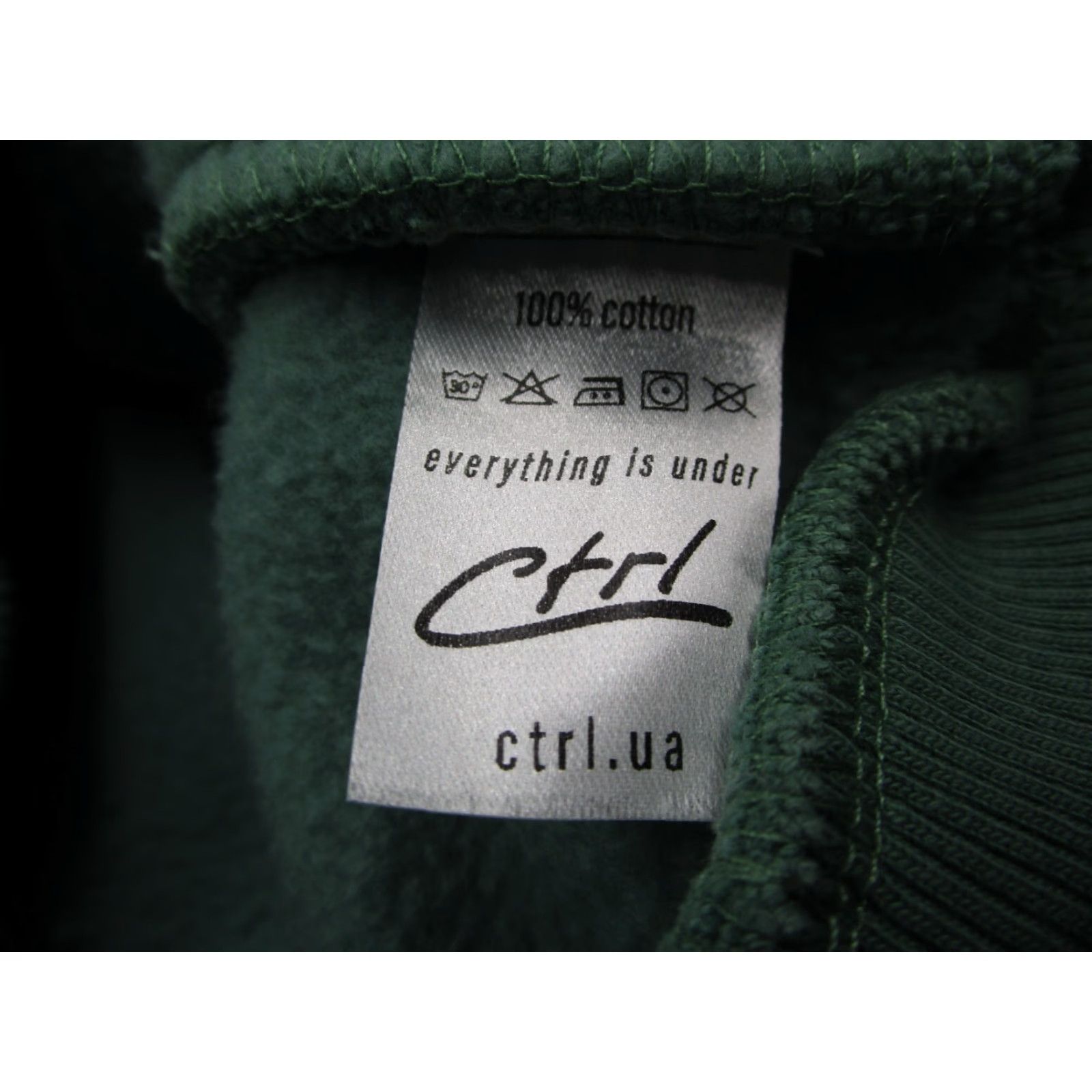 Vintage Ctrl Sweatshirt Women Small Green Vega High Neck Pullover Made in Ukraine Size S / US 4 / IT 40 - 4 Thumbnail