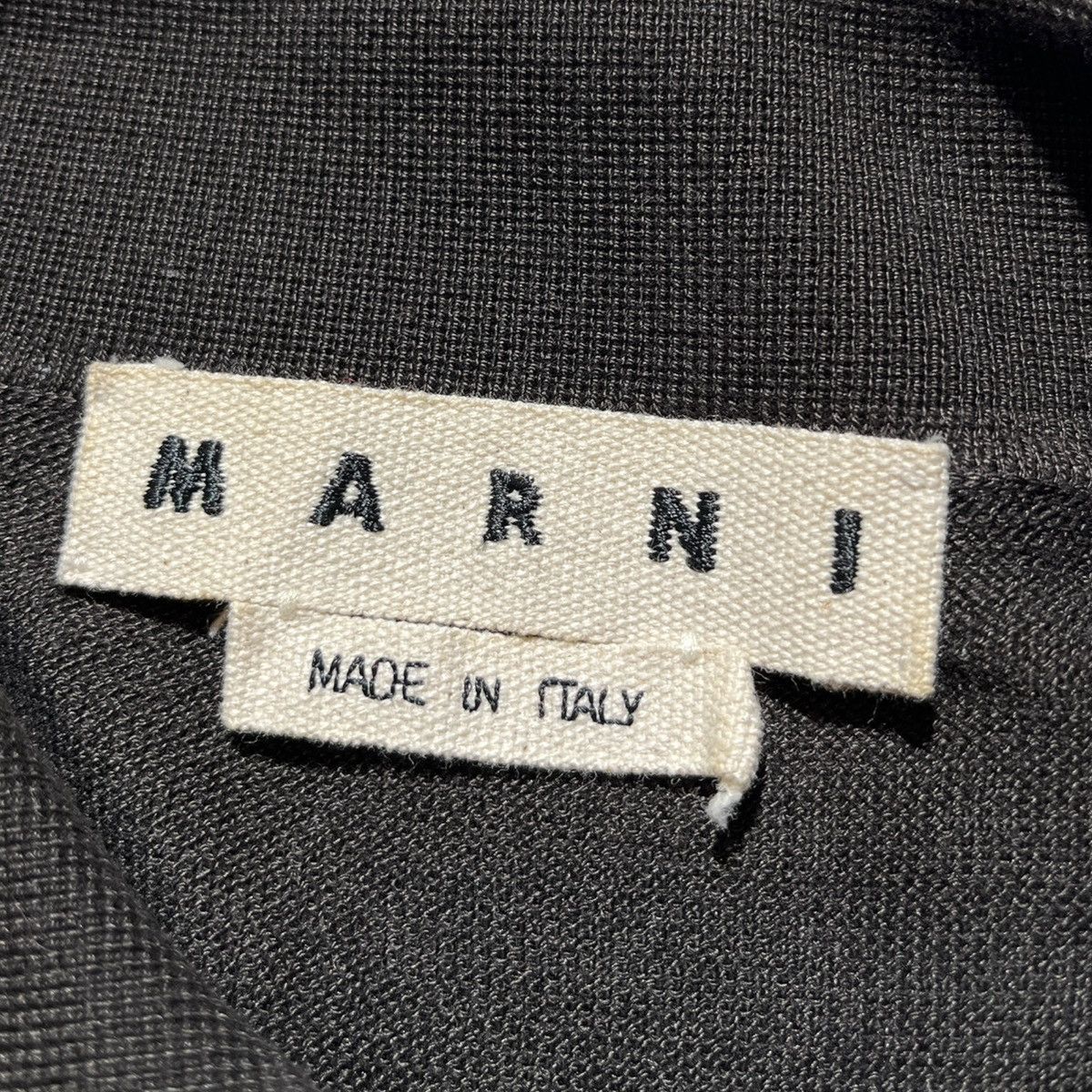 Marni Fine wool big stitch polo Size US M / EU 48-50 / 2 - 3 Thumbnail