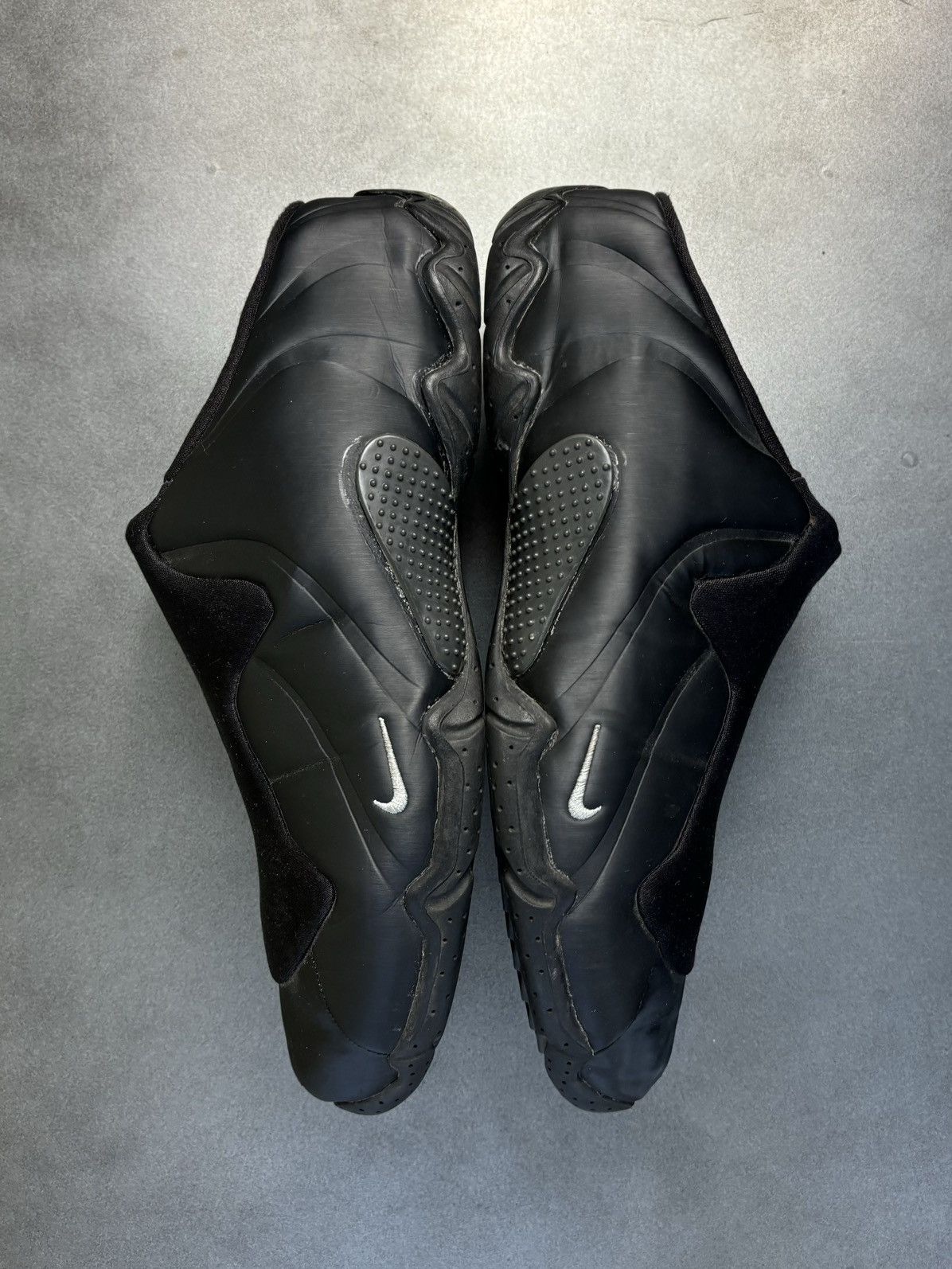 Nike × Vintage OG 2001 Nike Clogposite Mules All Black Vintage Posite Shoes Size US 12 / EU 45 - 3 Thumbnail