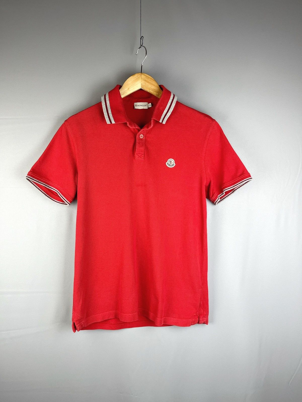 Moncler Moncler Polo Maglia Manica Corta Logo | Grailed