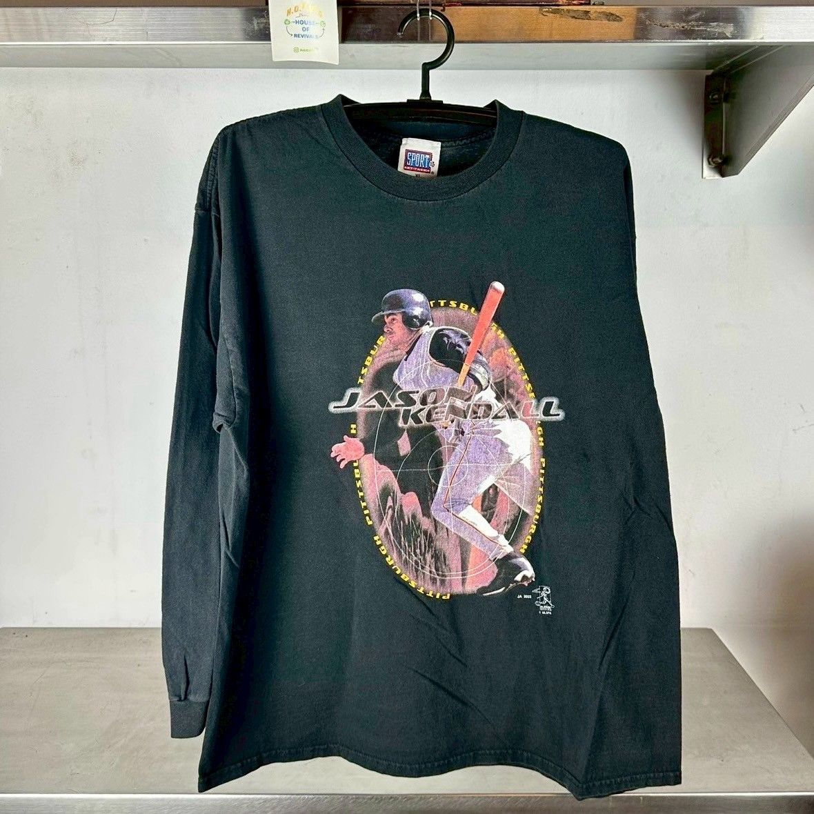 MLB × Vintage Vintage 2002 Jason Kendall Pittsburgh Pirates MLB XL T-shirt Size US XL / EU 56 / 4 - 1 Thumbnail