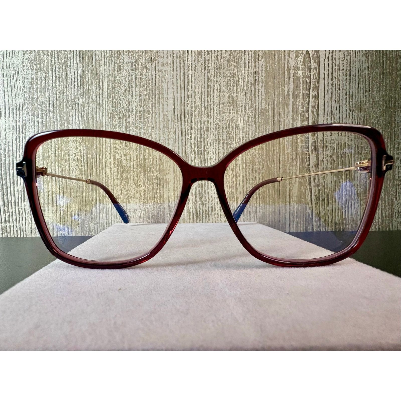 Tom Ford New Tom Ford Butterfly Blue Light Blockers Eyeglasses Size ONE SIZE - 4 Thumbnail