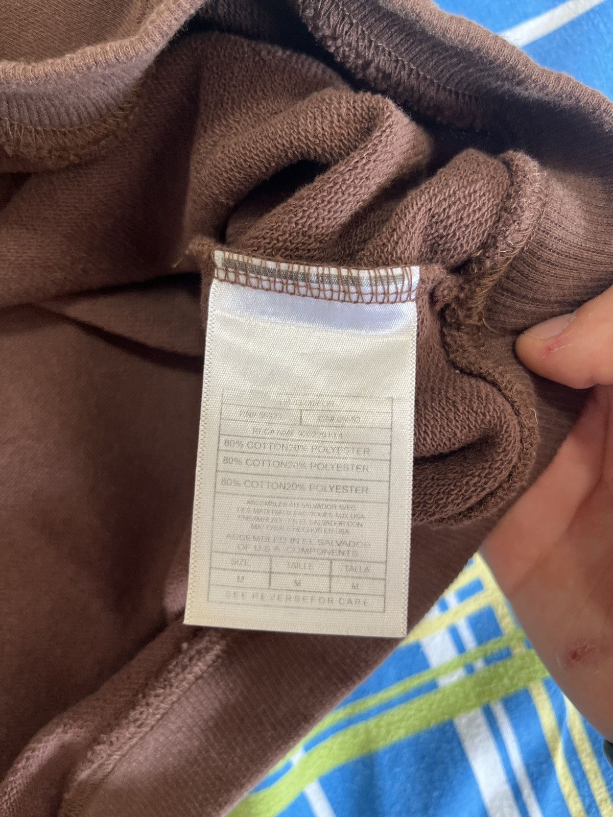 Nike Vintage Nike Brown Hoodie 90s Travis Style Size US M / EU 48-50 / 2 - 11 Thumbnail