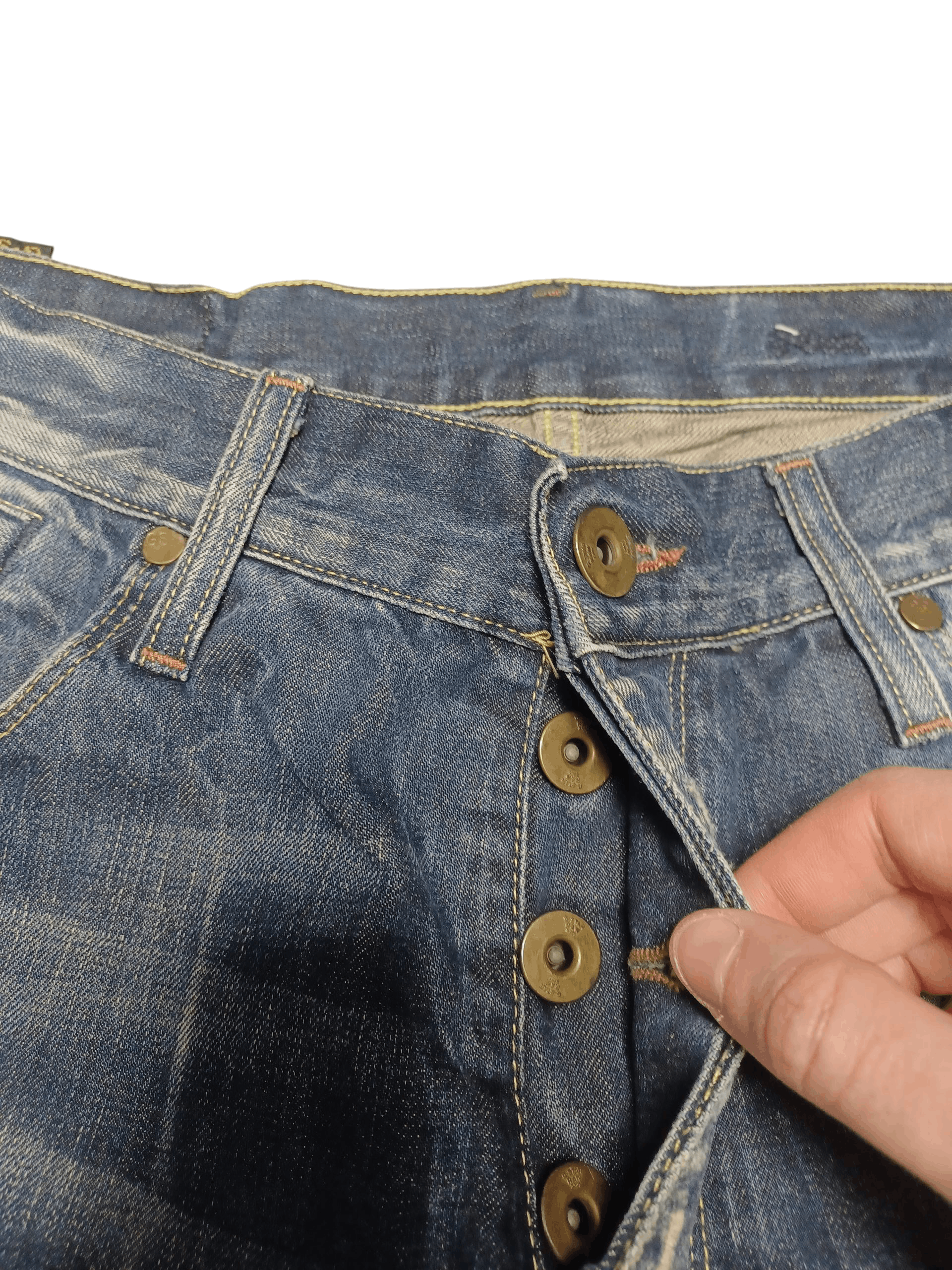 G-Star G STAR RAW DISTRESSED AVANT GARDE JEANS DENIM Size US 31 - 5 Thumbnail