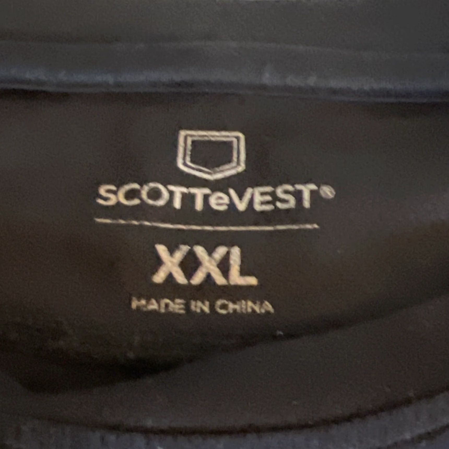 Vintage SCOTTeVEST Long Sleeve Shirt Men XXL TEC Performance Hidden Pockets Black Size US XXL / EU 58 / 5 - 3 Thumbnail