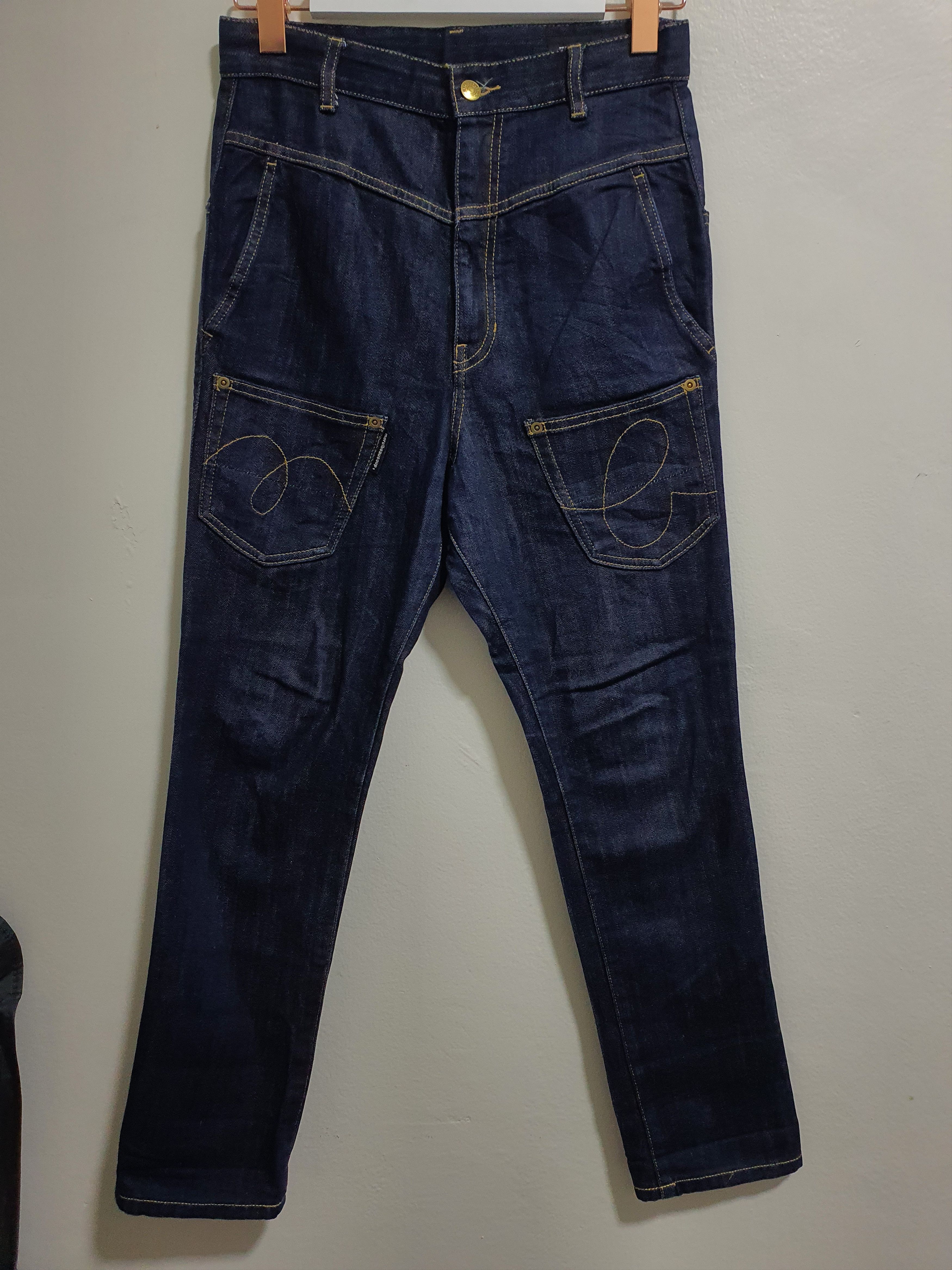Japanese Brand × mercibeaucoup MERCIBEAUCOUP 28”/38” DESIGNER JEANS Size US 28 / EU 44 - 1 Thumbnail