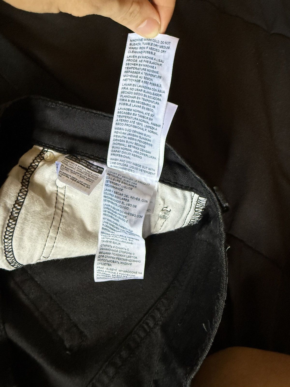Levi's 519 denim jeans Size US 34 / EU 50 - 6 Thumbnail