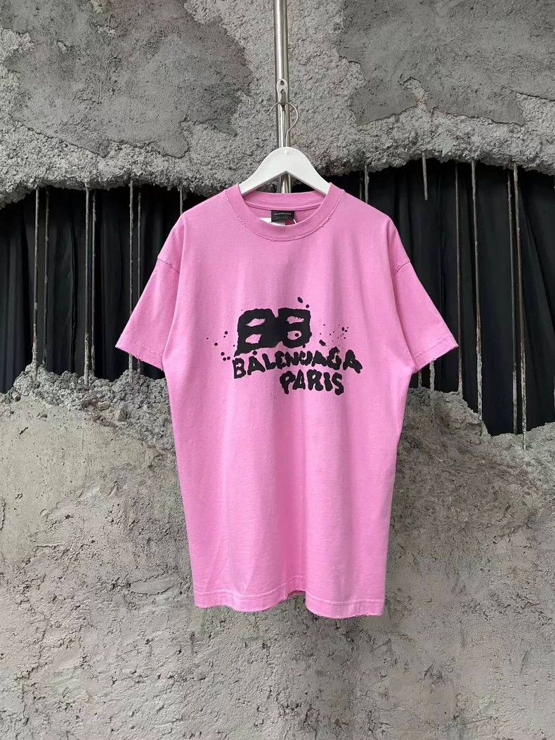 Balenciaga Balenciaga Graffiti Logo Short Sleeve Size US XS / EU 42 / 0 - 1 Thumbnail