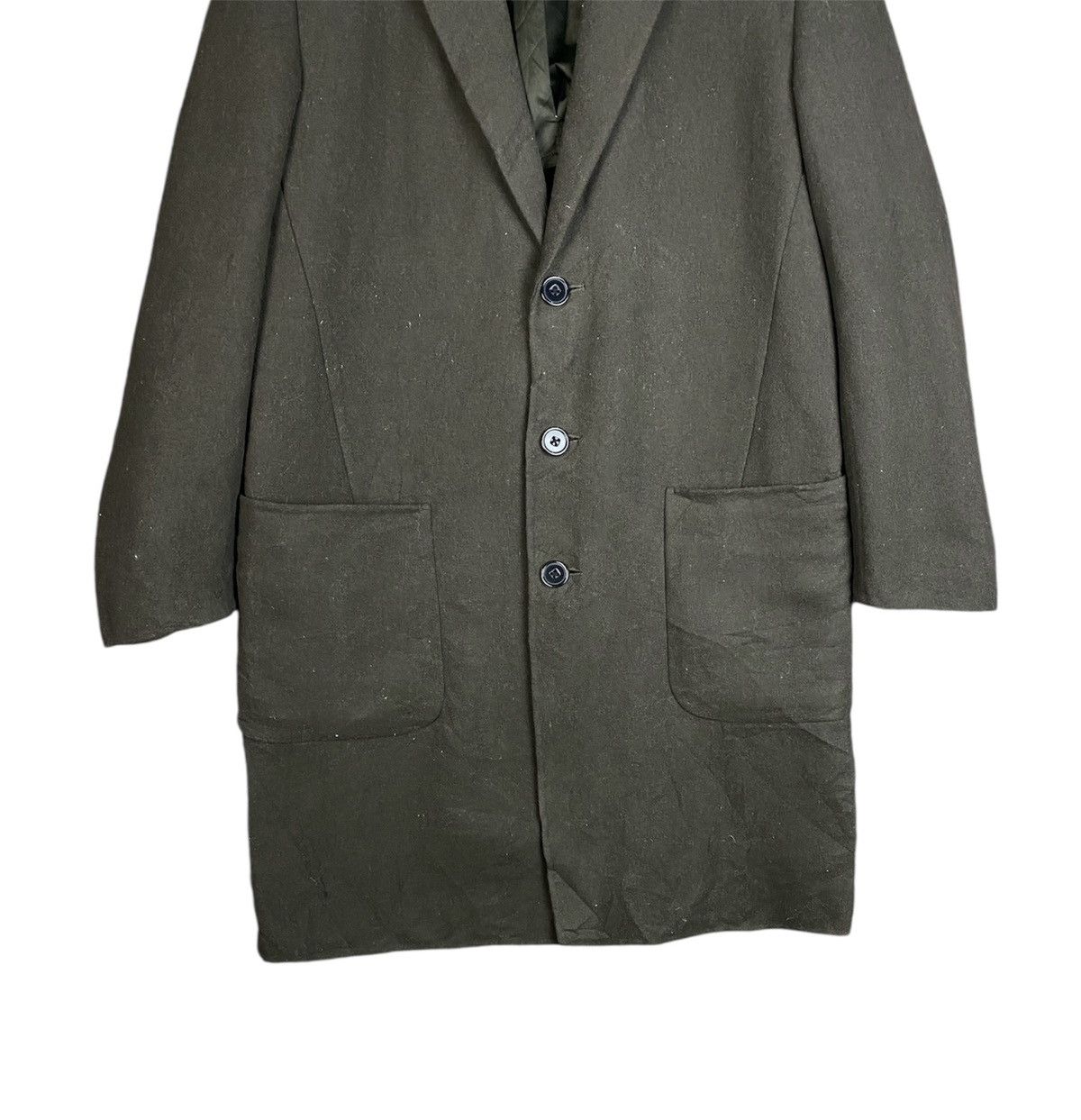 Japanese Brand × Uniqlo Uniqlo Lameire Heavy Long Jacket Size US M / EU 48-50 / 2 - 4 Thumbnail