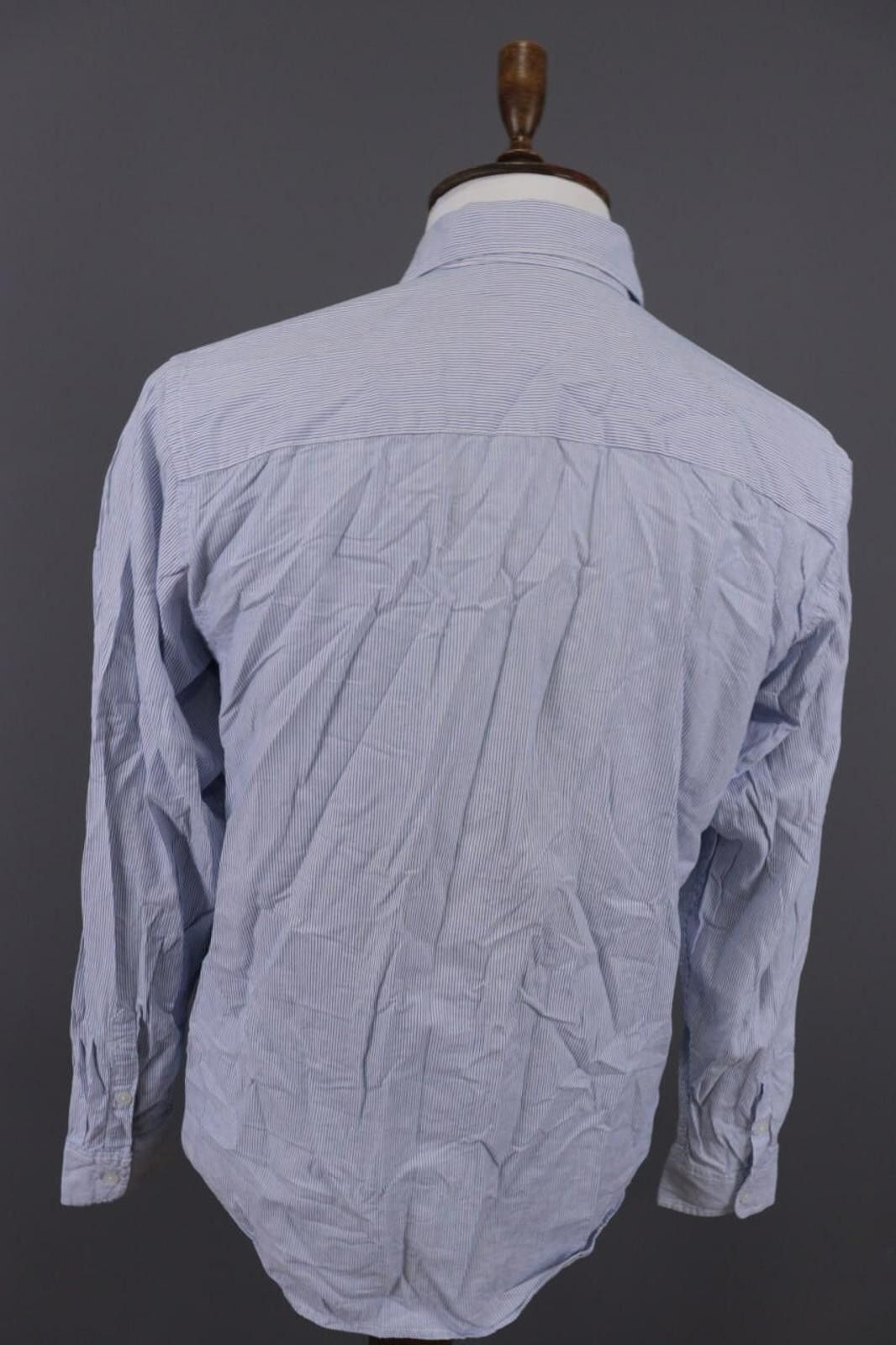Carhartt Carhartt L/S Rod Shirt Blue Pinstripe Down Shirt Size L Size US L / EU 52-54 / 3 - 11 Thumbnail