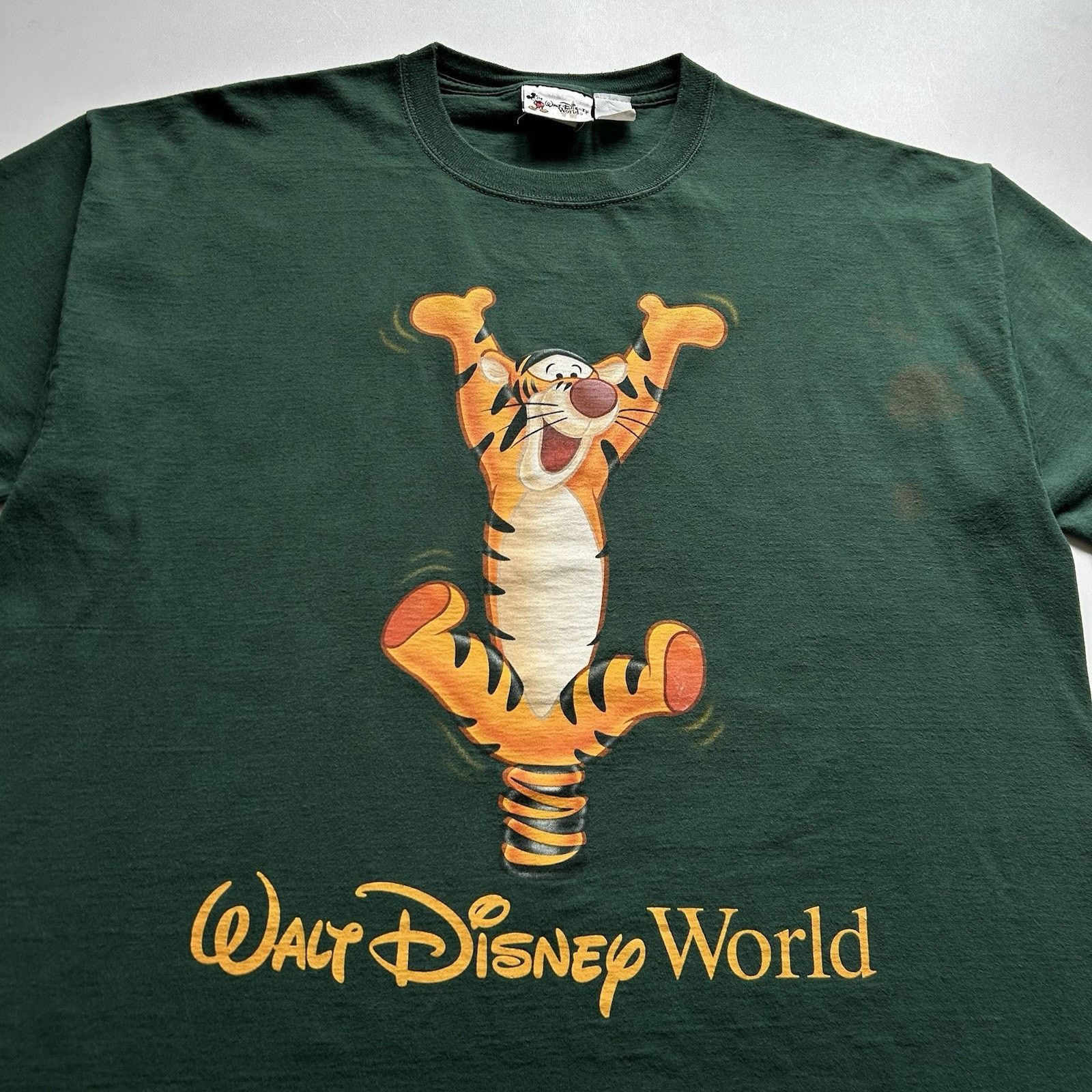 Disney × Vintage Vintage Tigger T Shirt XL Disney World Winnie The Pooh Faded Size US XL / EU 56 / 4 - 2 Thumbnail