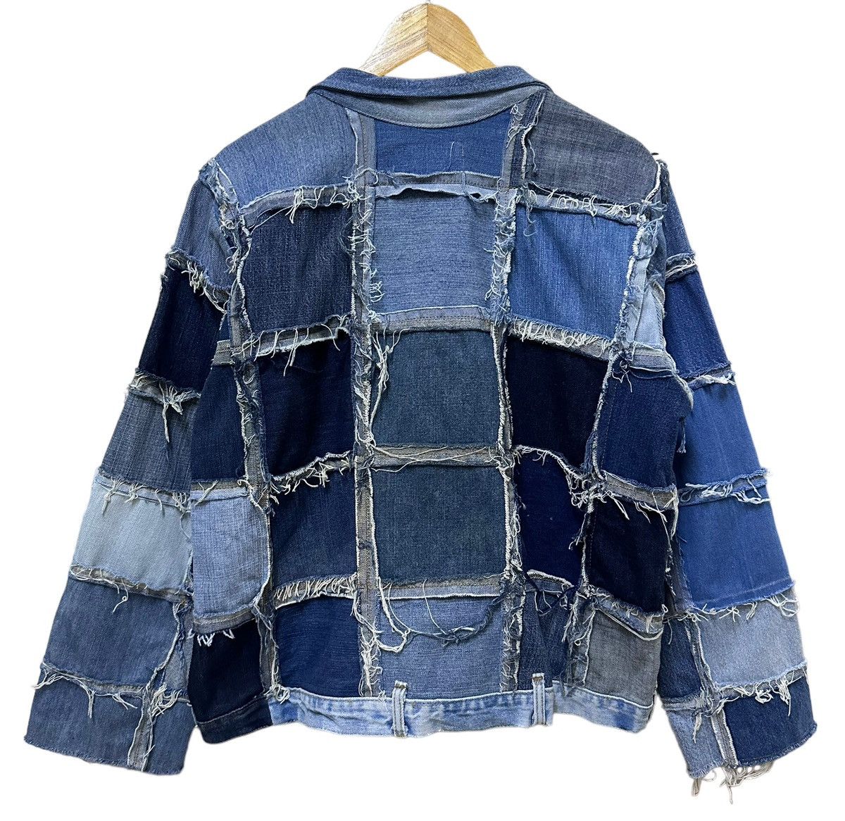 Hysteric Glamour × If Six Was Nine × Le Grande Bleu (L.G.B.) Reconstructed Levis Hagi Jeans Hysteric Glamour Jacket RARE Size US M / EU 48-50 / 2 - 4 Thumbnail