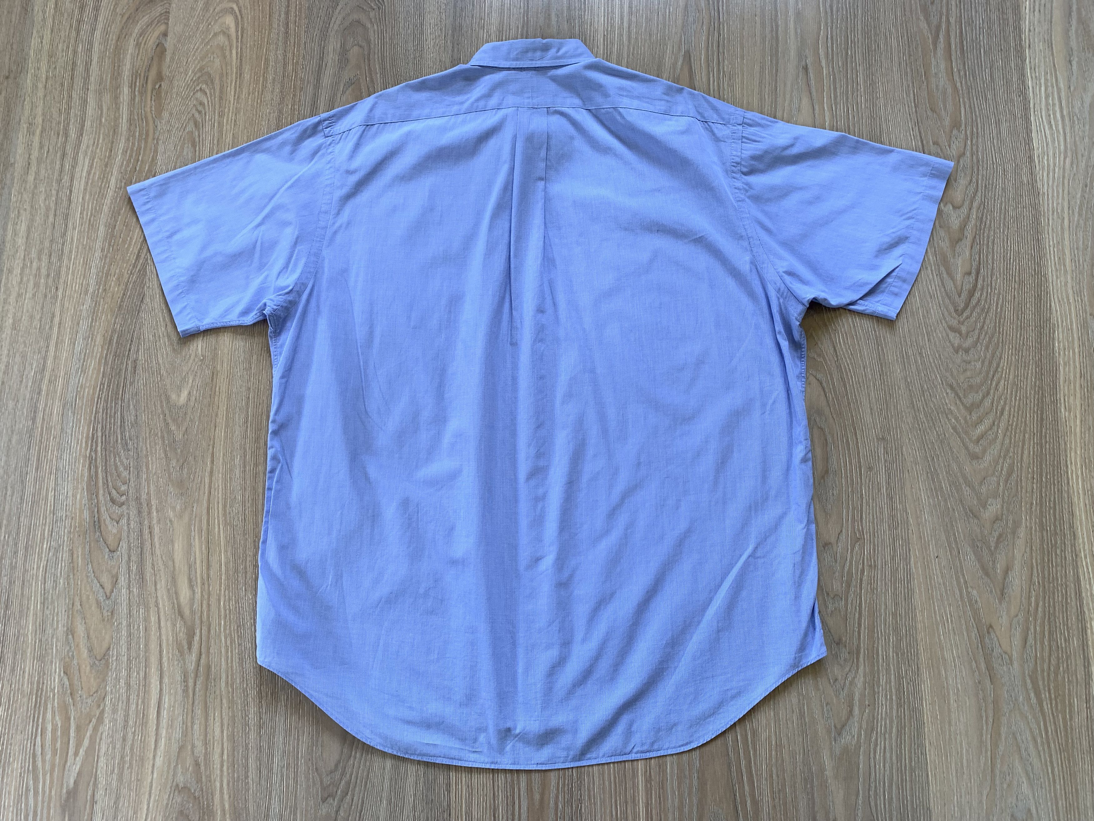 Polo Ralph Lauren × Ralph Lauren × Vintage Polo Ralph Lauren Vintage Cotton Blake Short Sleeve Shirt Size US XL / EU 56 / 4 - 3 Thumbnail
